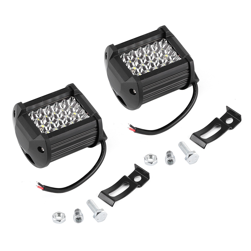 Set Aus 2 4-zoll 72w Led-arbeitsscheinwerfern, 30° Abstrahlwinkel, Ip67 Wasserdicht, Für Lkws, Suvs Und Offroad-boote (12v/24v).