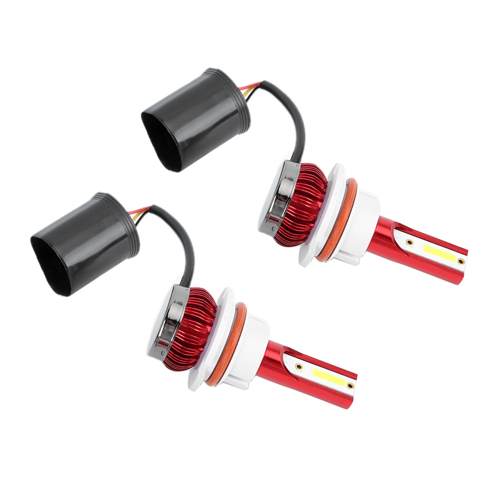 2 C7 9007 Led-scheinwerfer Für Autos, 6000k, Ultrahell, Ip68 Wasserdicht