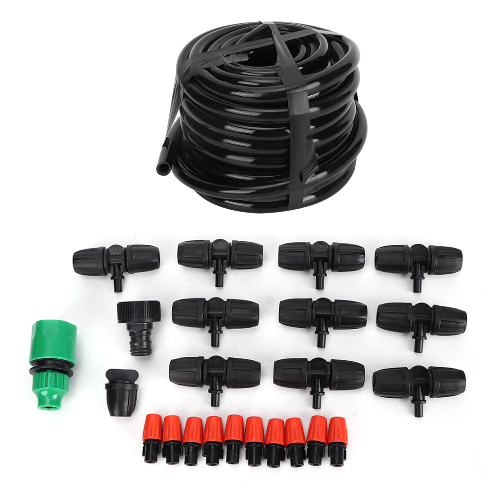 Automatisches Diy-bewässerungsset (10 M) Für Gartenpflanzen Und Blumen Mit Zerstäubungsdüse