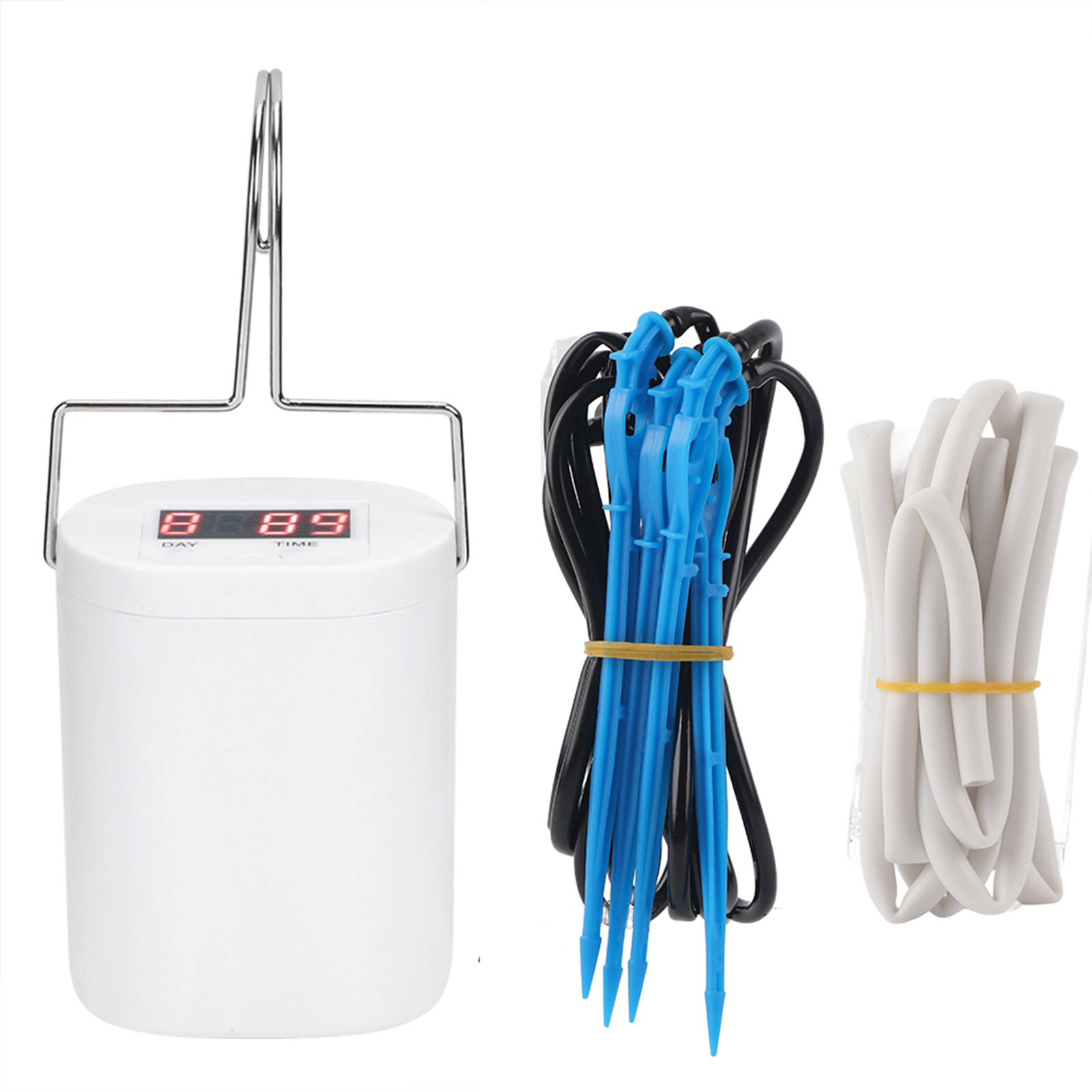 Automatisches Tropfbewässerungsset Für Topfpflanzen Mit Intelligentem Ladetimer – Für Büro Und Zuhause