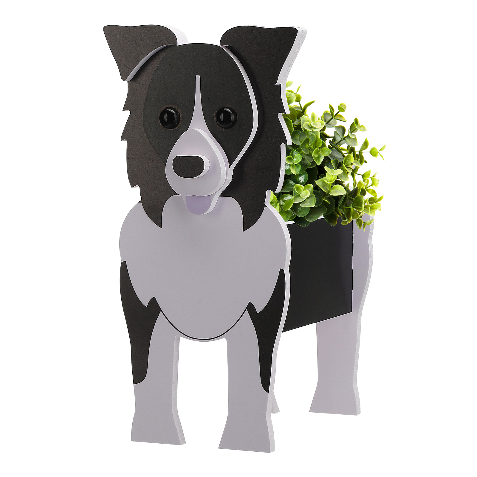 Dekorativer, Hundeförmiger Blumentopf, Hohe Tragfähigkeit, Niedlich, Für Die Dekoration Von Haus Und Garten, Kleine Größe (hirtenhund-typ).