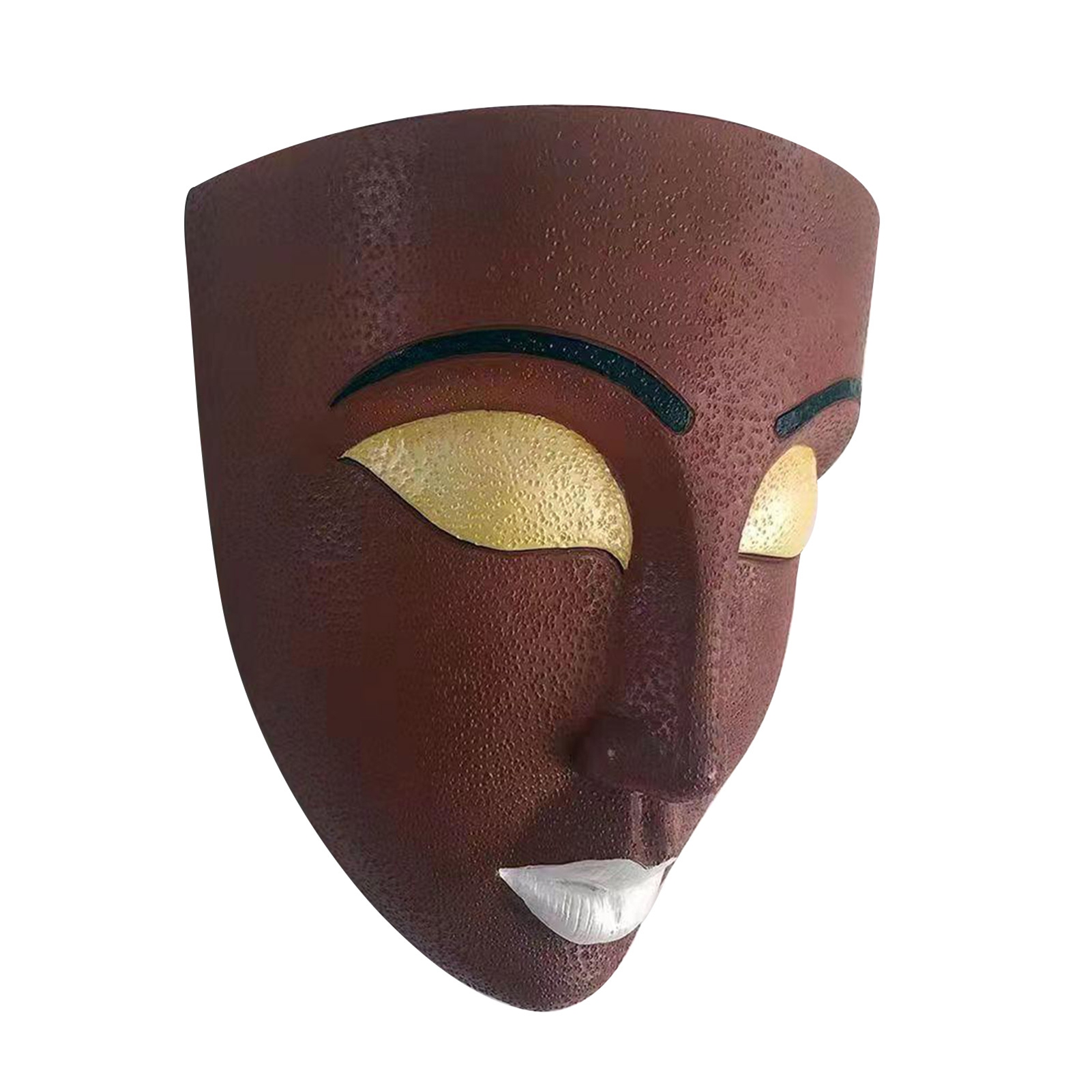 Wandblumentopf Aus Kunstharz In Form Eines Menschlichen Gesichts, Gesichtsfigur, Dekoration Für Zuhause Und Wohnzimmer