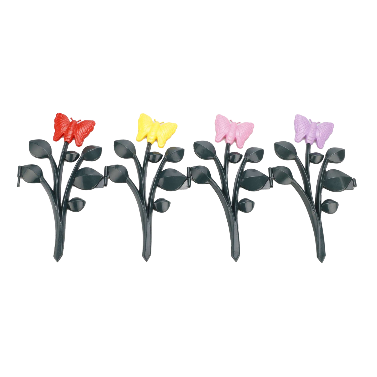 4 Stück Blumenbewachsene Beeteinfassungen Für Blumenbeete Und Rabatten.