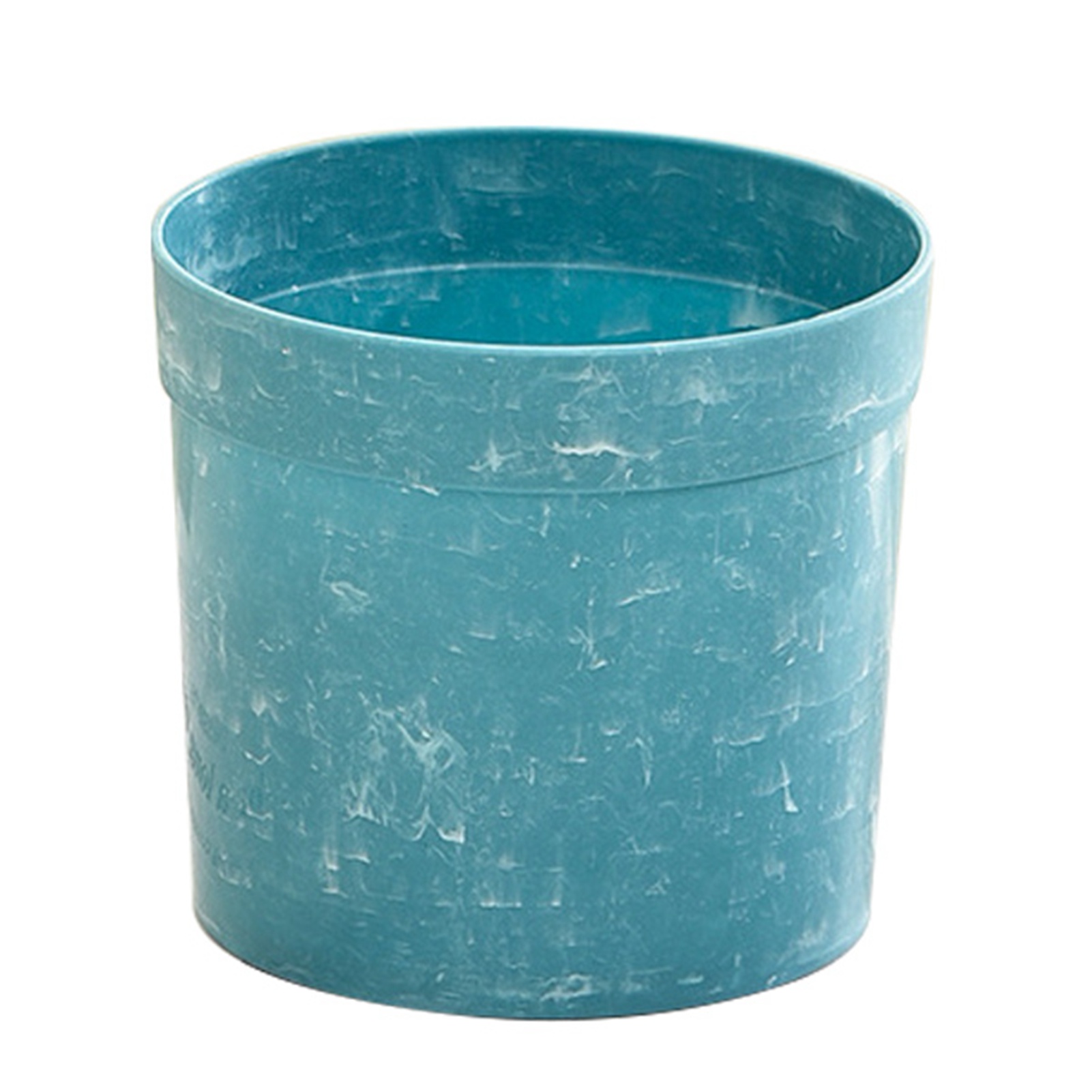 Set Mit 10 Blauen Pflanztöpfen Aus Kunststoff Für Sukkulenten, Aloe Und Andere Sukkulenten, Für Balkon Oder Büro.