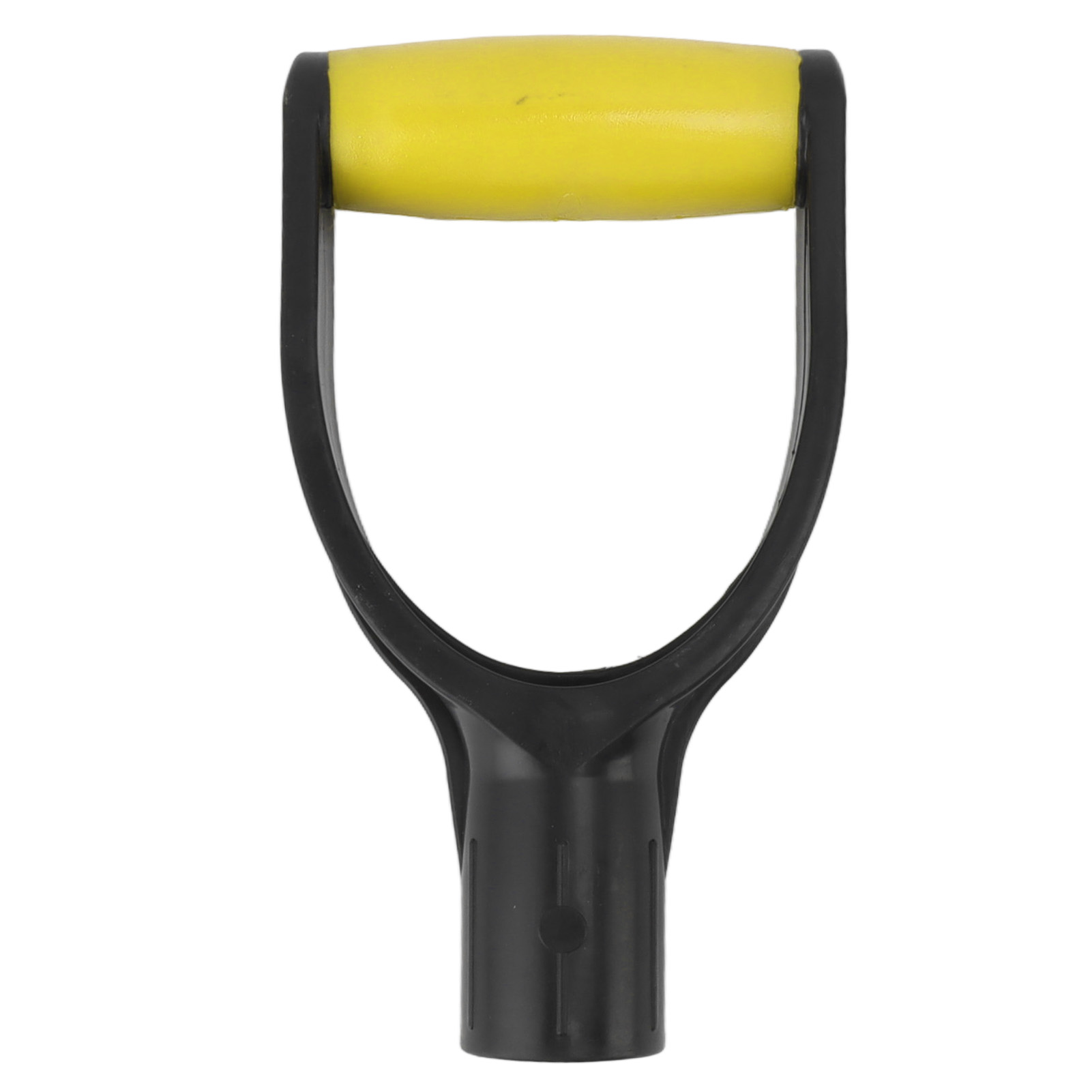 D-griff Für Schneeschaufel, 32 Mm Innendurchmesser, Silikonverstärkung, Ersatz Für Schneeschaufel, Grab- Und Rechenwerkzeug, Gelb Und Schwarz