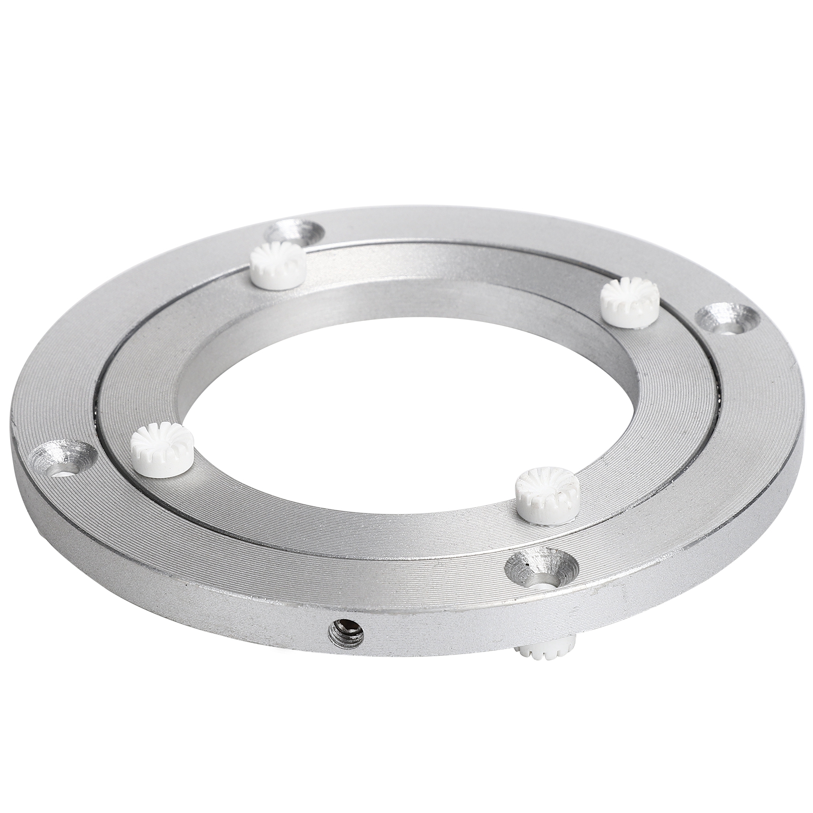 Verbesserter, Geräuscharmer Drehteller Aus Aluminiumlegierung, Stabil Und Rutschfest Für Esstische (5 Zoll)