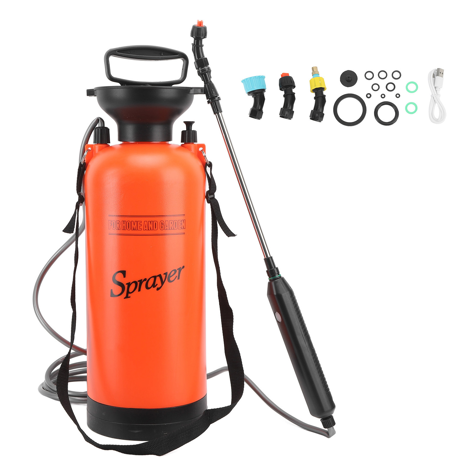 Tragbares Elektrisches Sprühgerät Für Rasen Und Garten, 5-liter-sprühflasche Zum Bewässern Von Pflanzen, Reinigen Von Haus Und Garten.