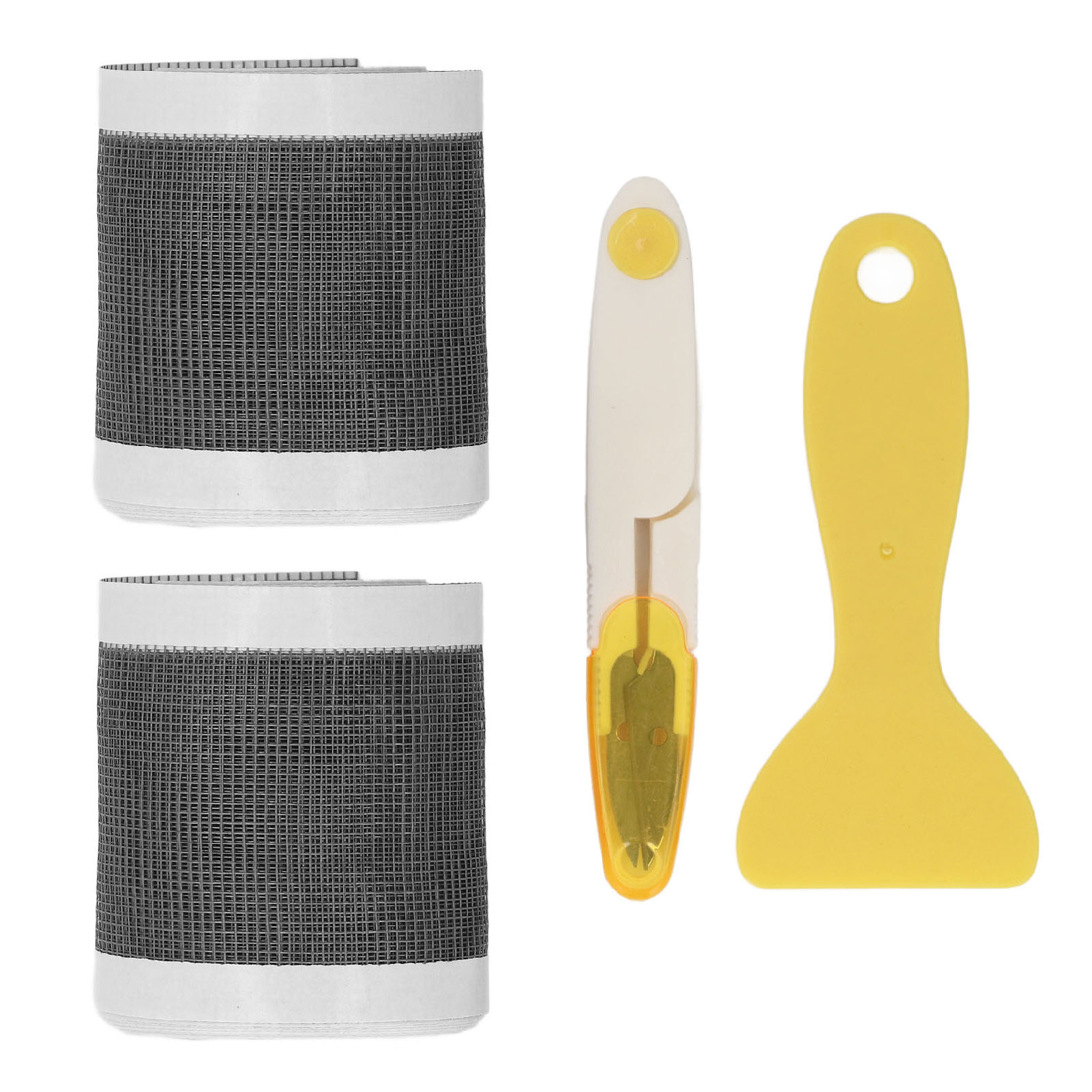 Packung Mit 2 Rollen Selbstklebender Einweg-duschablaufroste Aus Pvc, Inklusive Demontagewerkzeug Für Eine Einfache Installation.