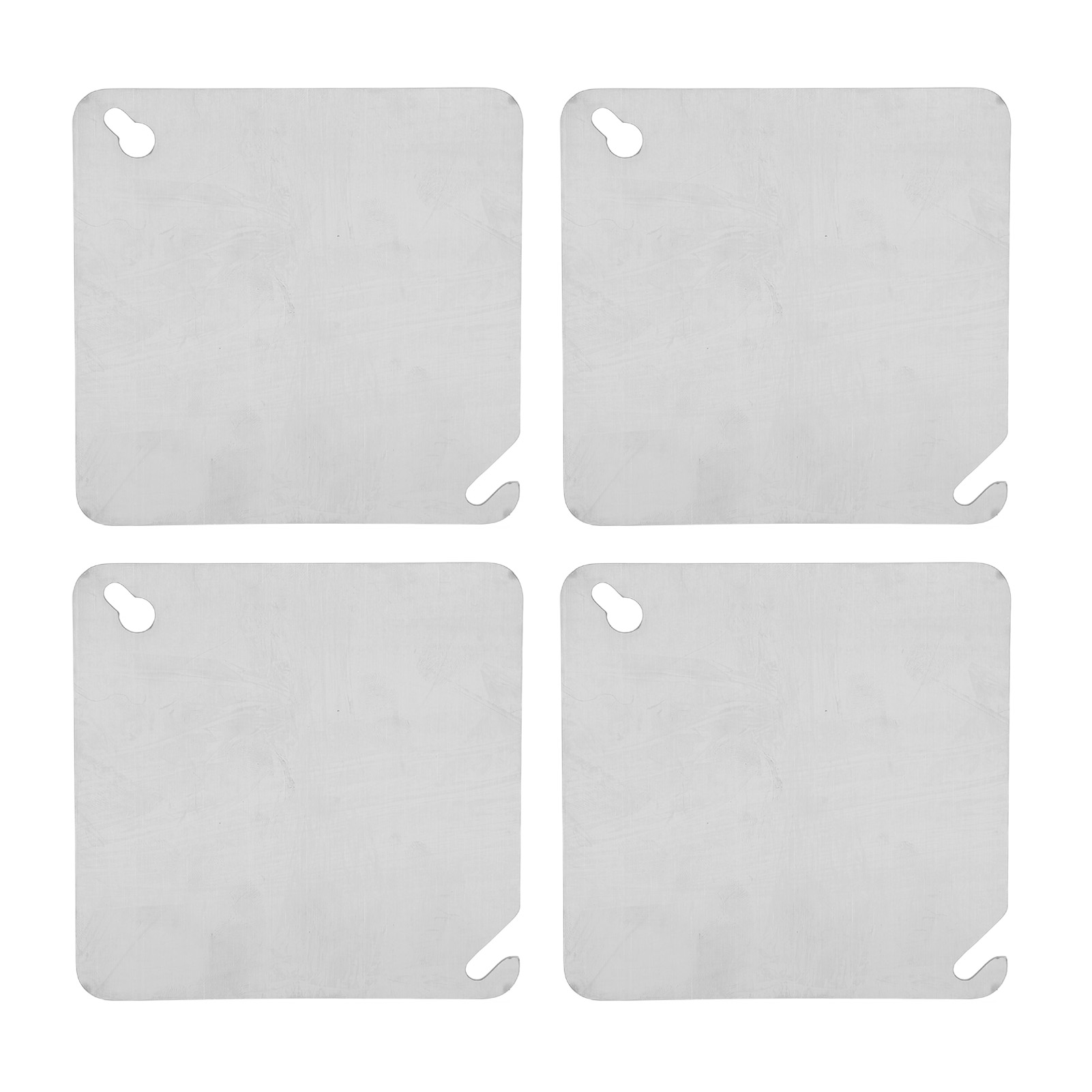 4-zoll-metallabdeckungen Für Elektroverteilerkästen Aus Verzinktem Eisen Für Elektrische Verteilerfelder.
