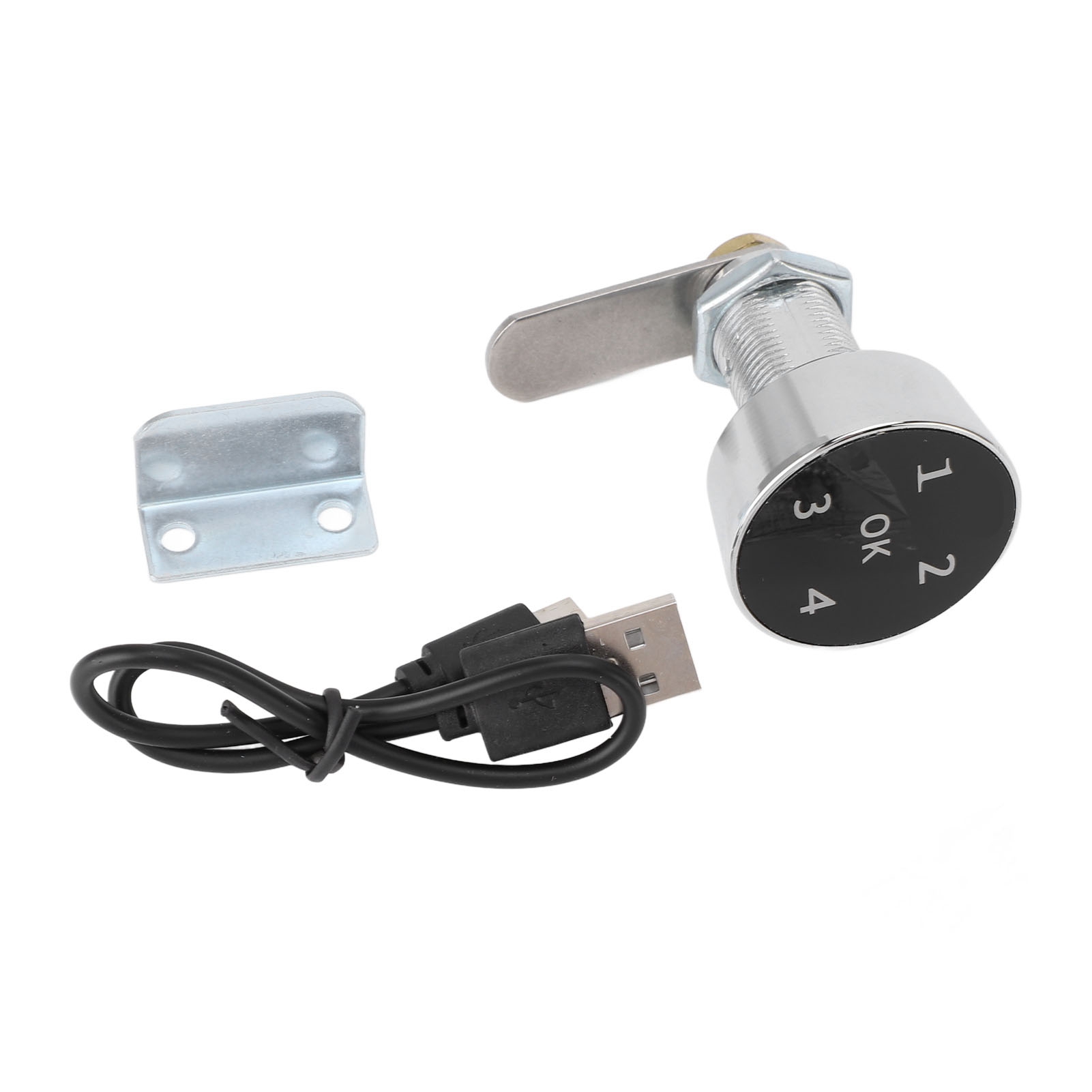 Elektronisches Codeschloss Für Schränke Aus Aluminium Mit Intelligenter Touch-tastatur Und Numerischem Code, Ideal Für Schränke, Werkzeugkästen, Briefkästen, Aktenschubladen Und Schulspinde.