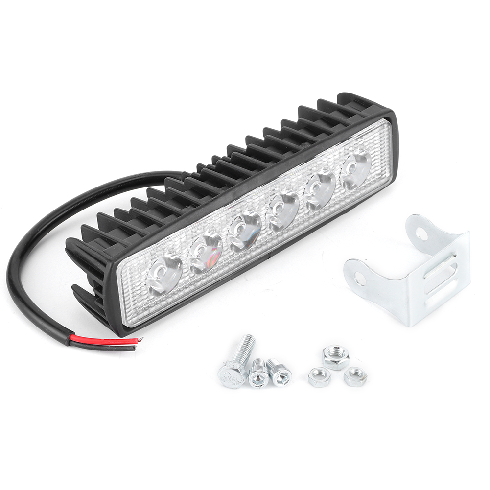 Ultraheller 18w 6 Led-langstreckenscheinwerfer Für Auto, Suv, Motorrad Und Boot.