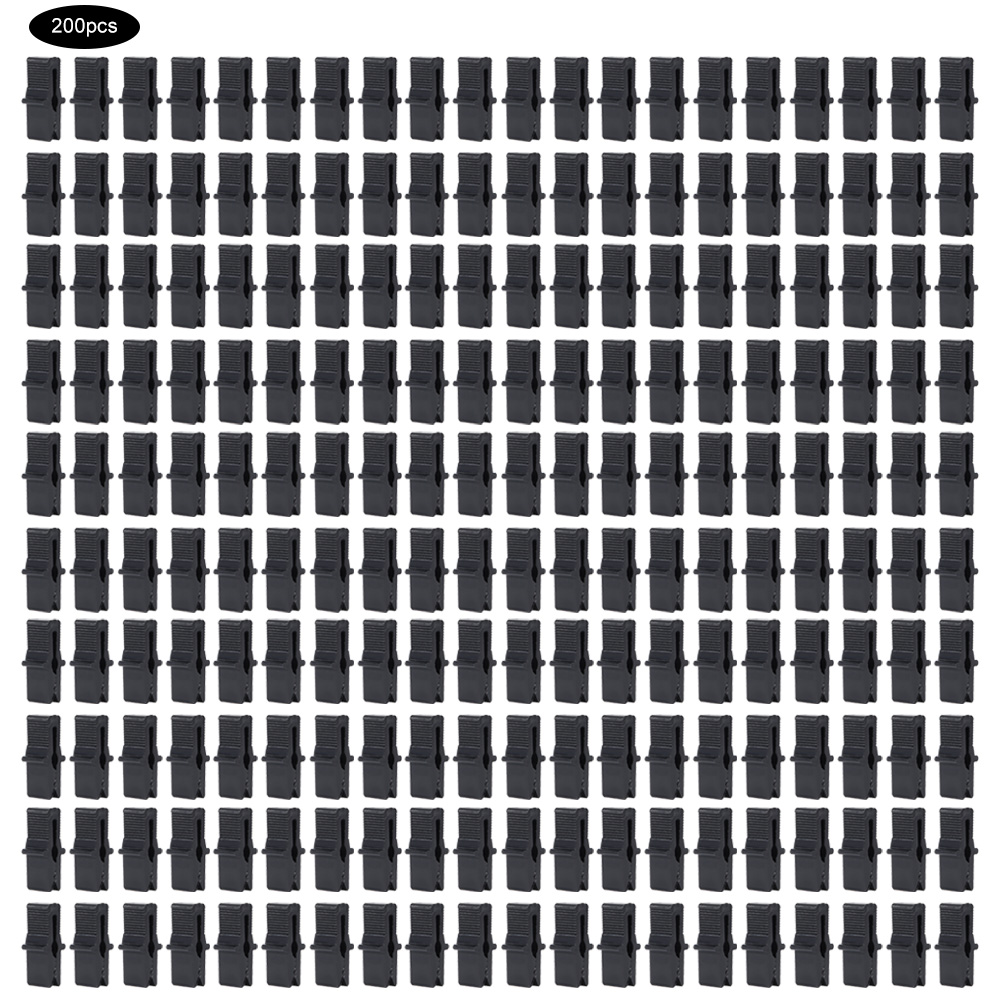 200 Gewächshausfolienclips, Gewächshauszubehör