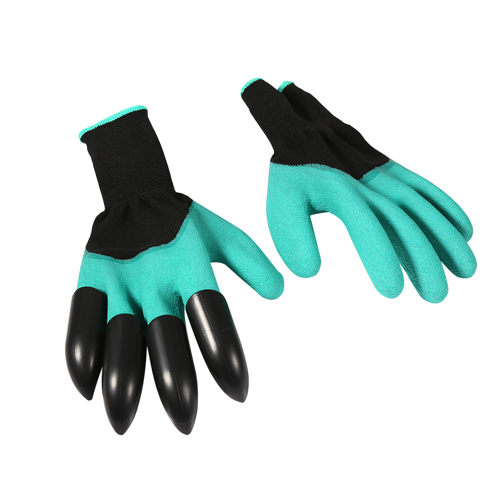 Ein Paar Gartenhandschuhe Für Damen/herren Zum Graben, Pflanzen Und Jäten Gartenhandschuhe Mit Krallen