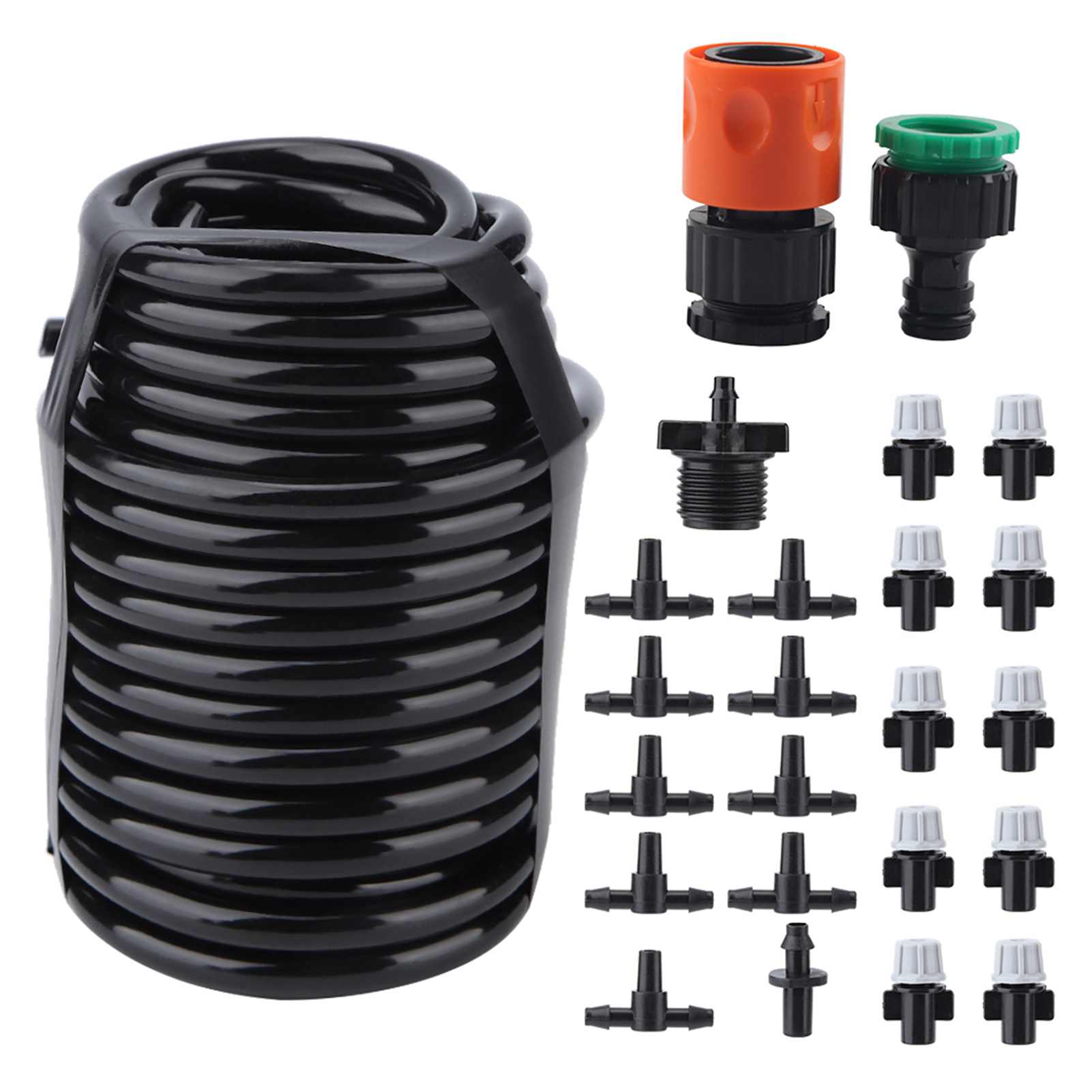 Automatisches Bewässerungsschlauchset (10 M) Für Rasen Und Garten.