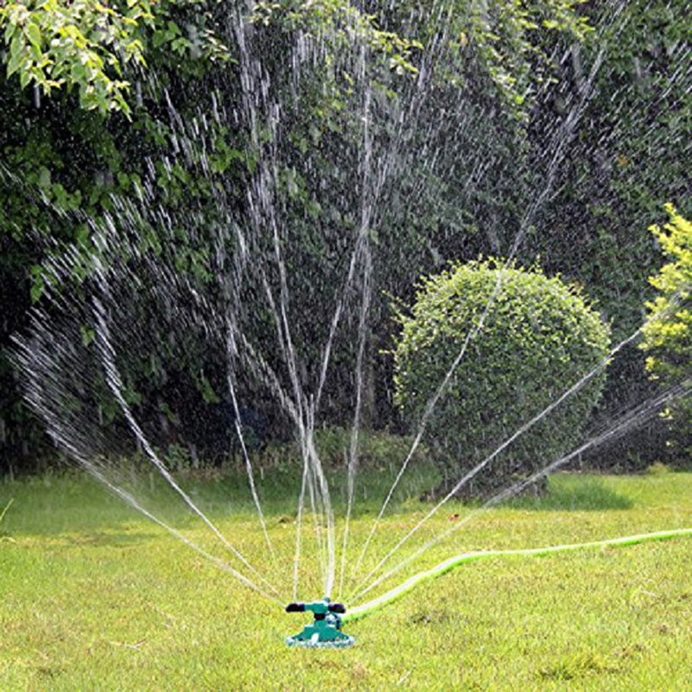 Rasensprenger, 360° Drehbarer Automatischer Sprenger Für Garten Und Rasen, Einstellbarer Sprühwinkel Und -weite, Gartengerät