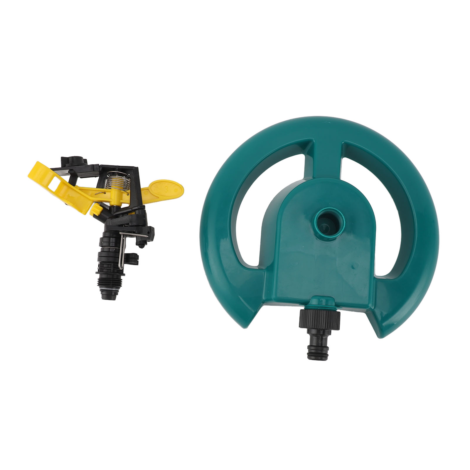 Automatischer, Rotierender Gartenregner G1/2 Aus Robustem Kunststoff, Einfach Zu Installieren. Ideal Zur Bewässerung Von Rasenflächen Und Wegen.