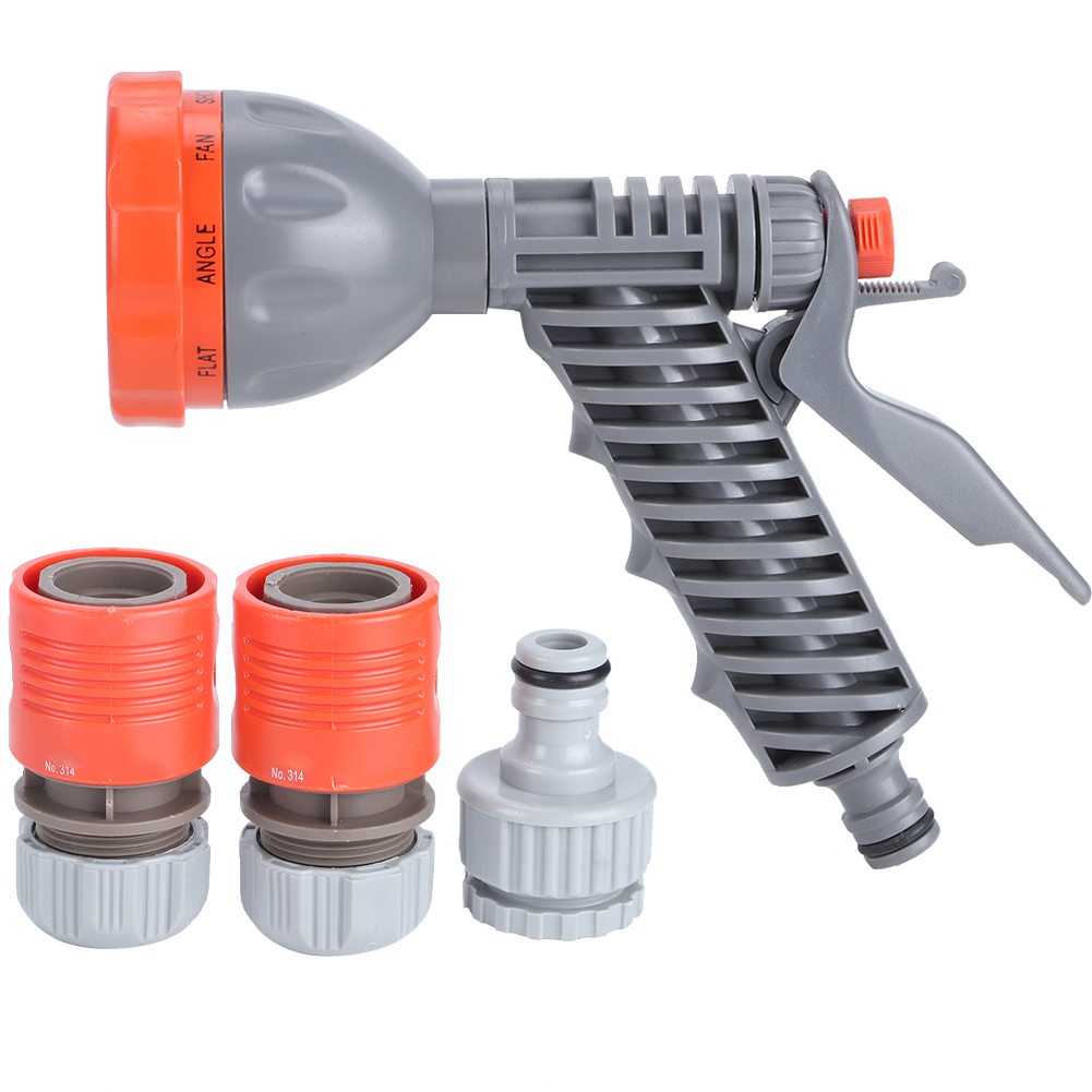8-funktionen-sprühdüse Für Hochdruck-gartenschläuche, Ideal Zum Bewässern, Gießen Und Autowaschen.