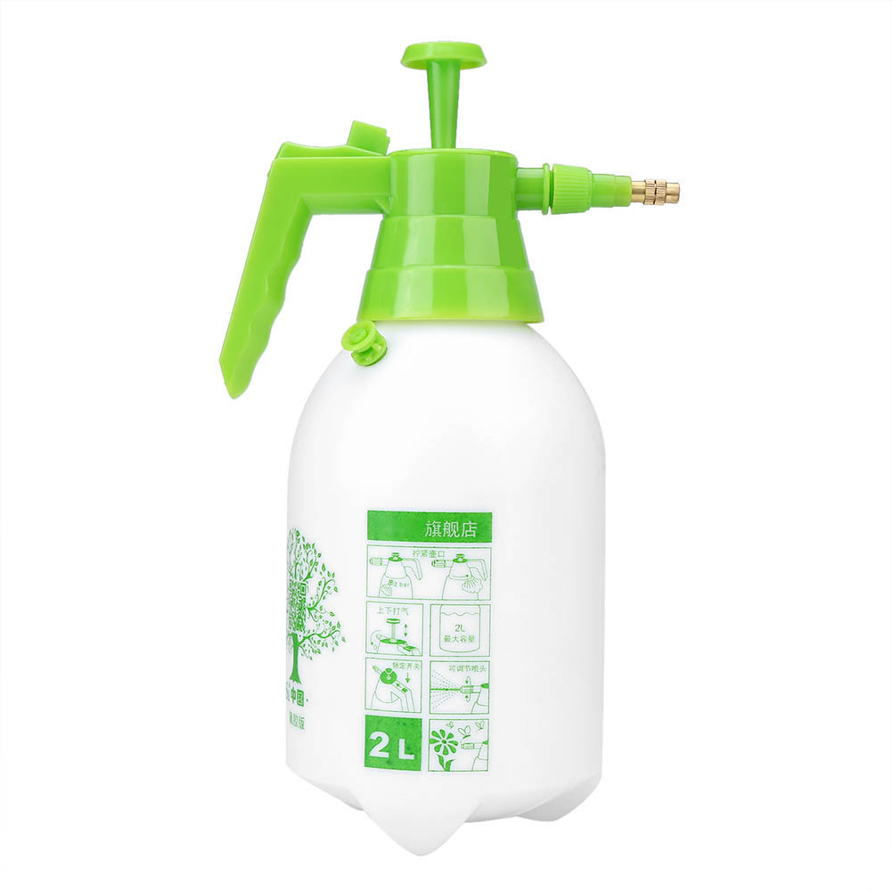 Manuelle 2-liter-druckwasserspritze, Sprinklerpistole, Bewässerungsgerät Für Garten, Rasen Und Pflanzen