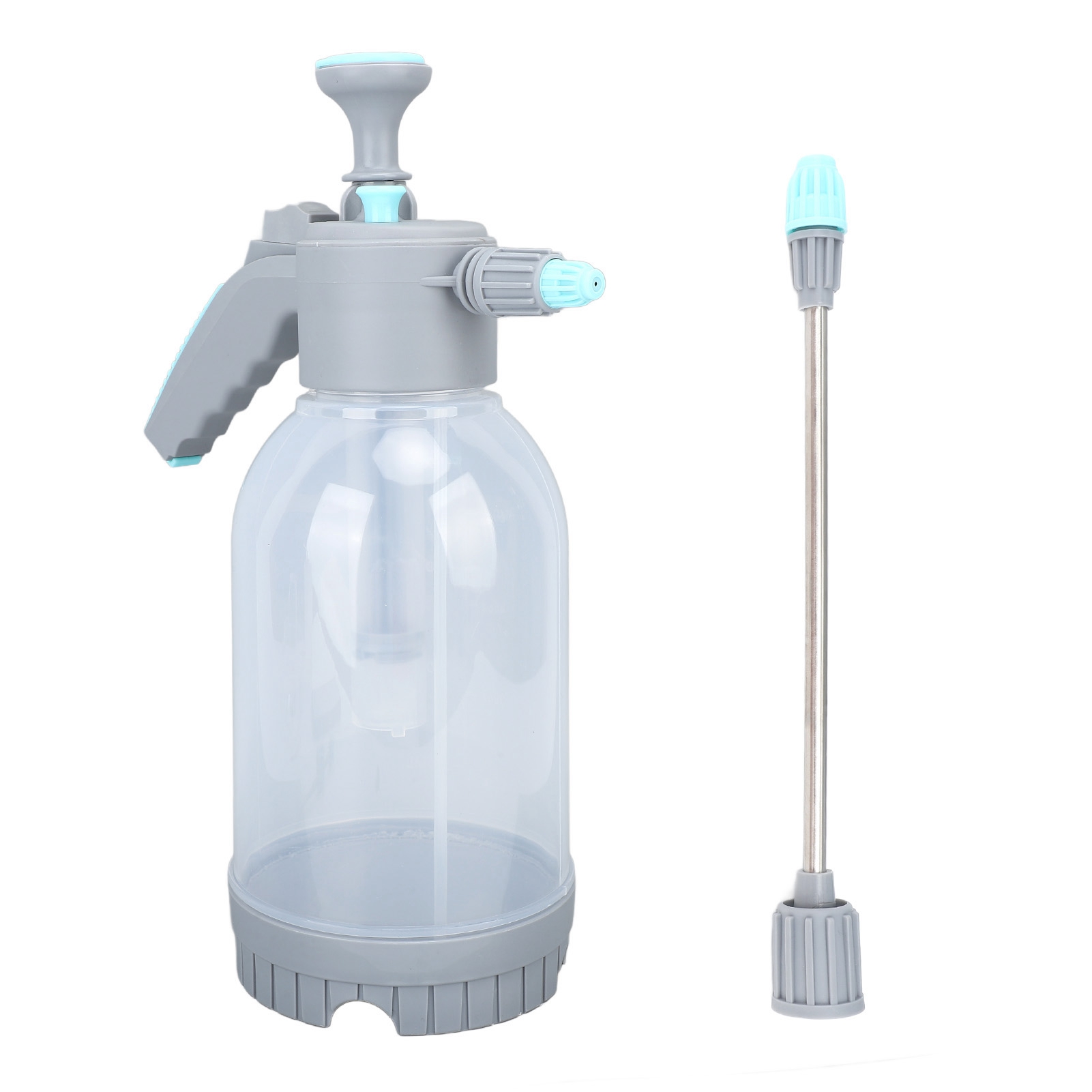 2-liter-pp-gartensprühgerät Mit Sprühfunktion, Tragbares Drucksprühgerät Mit Verlängerung Für Autowäsche Und Gartenarbeit