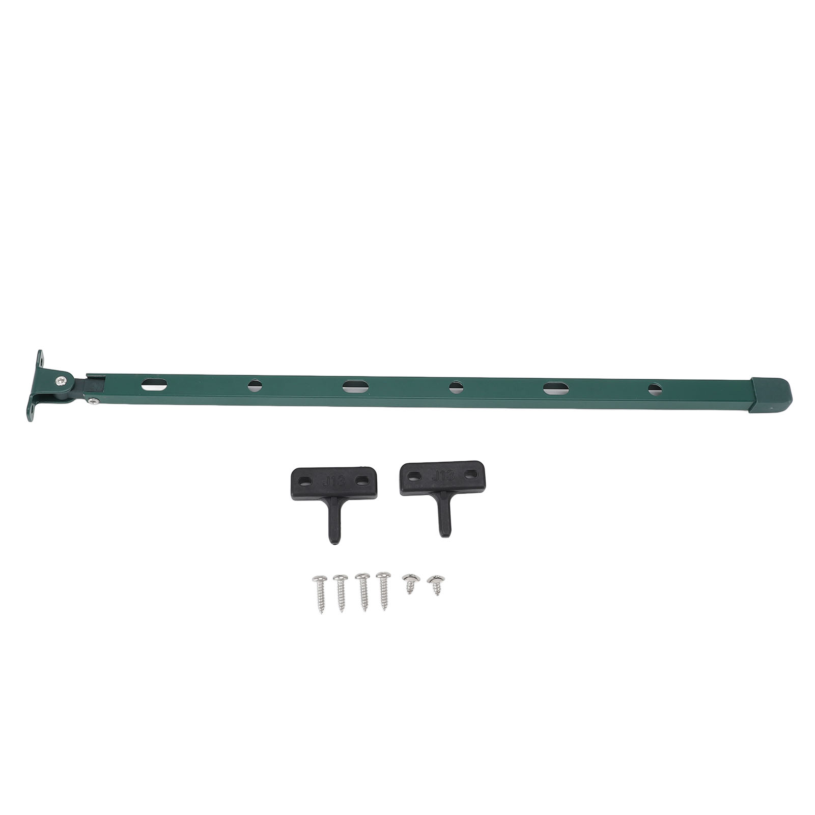 Manuelles Fensteröffnungsset Aus Robustem Aluminium Für Gewächshäuser, Inklusive 6 Schrauben, 39 Cm (15,35 Zoll), Grün.