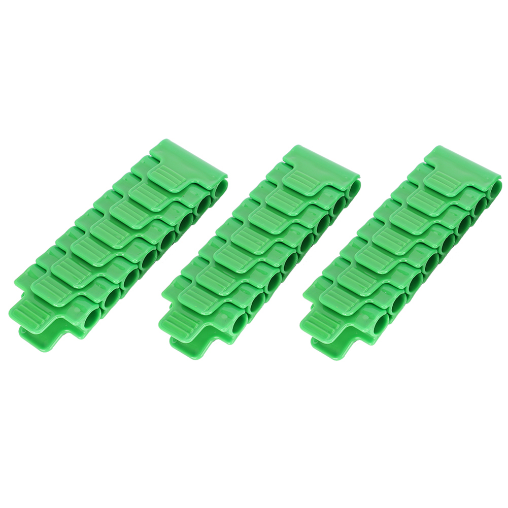 Packung Mit 24 Kunststoff-gewächshausfolienclips, Gartenzubehör Für 11-mm-rohre