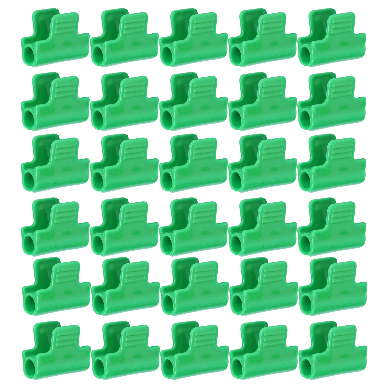 Packung Mit 30 Befestigungsclips Für Kunststofffolie, Gartenzubehör Für Gewächshäuser Und Gewächshäuser.