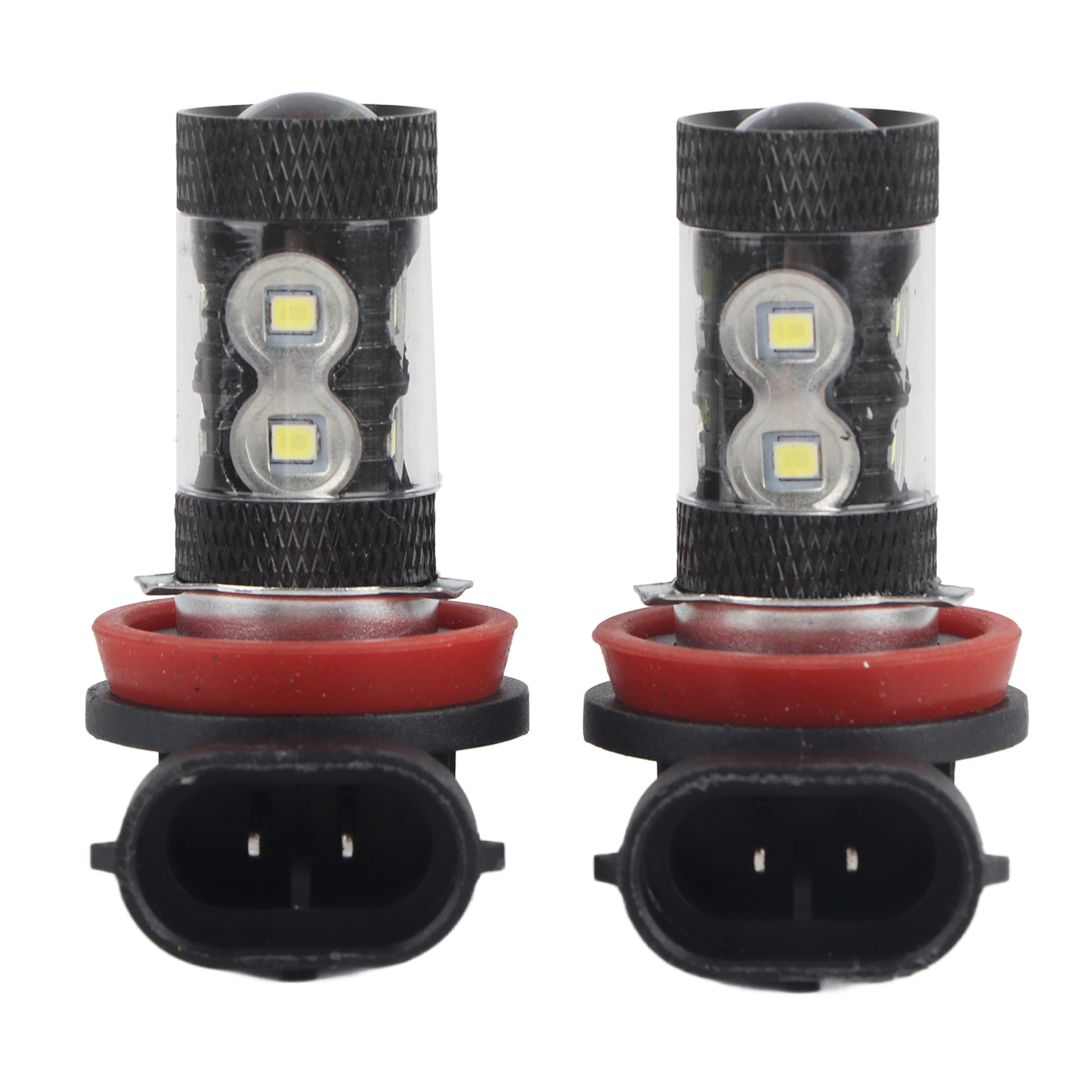 2er-pack H8 H11 12v-24v 50w Hochleistungs-led-lampen Für Nebel-/tagfahrlicht Am Auto