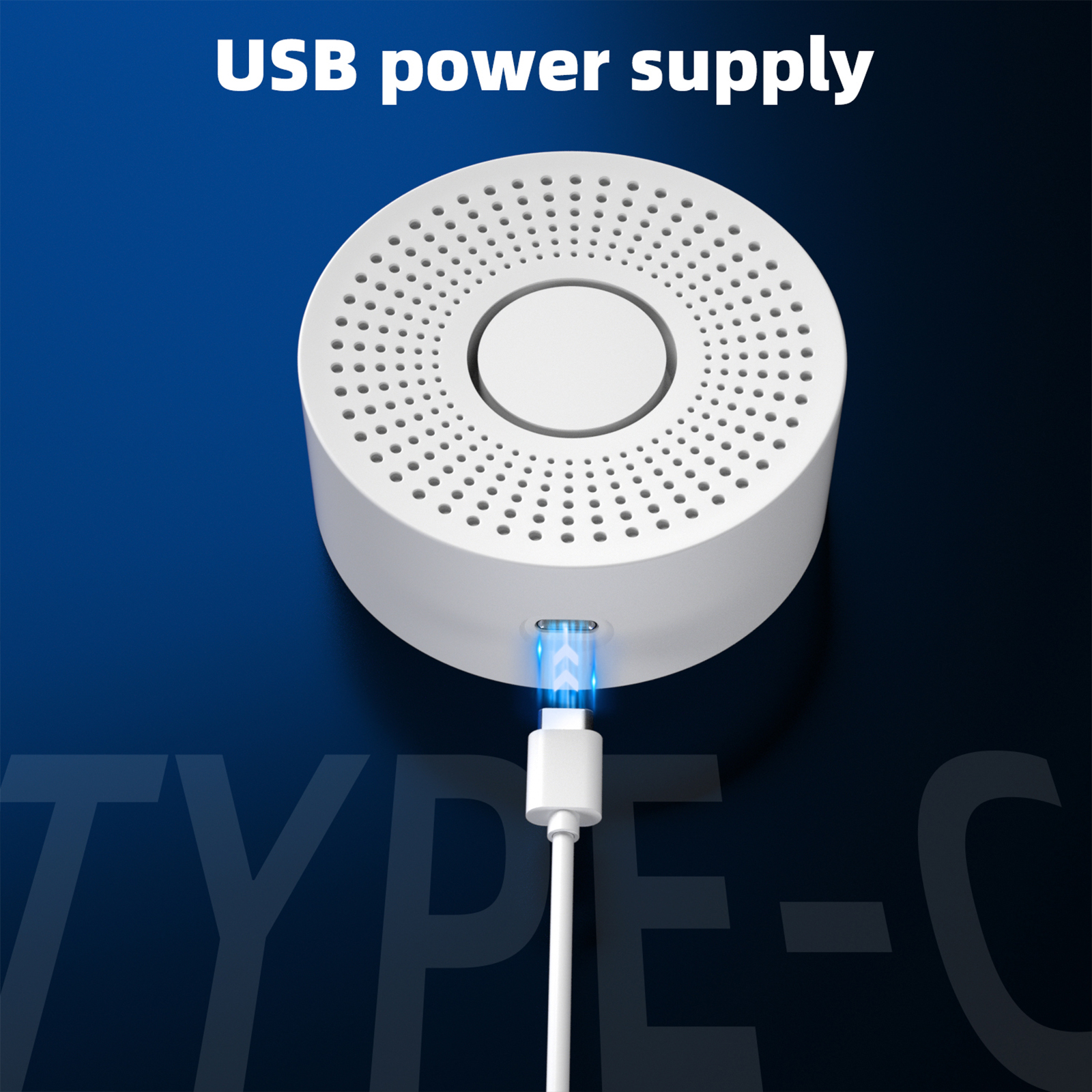 Alarmanlage Für Haus/wohnung Mit Tuya Wifi-überwachungs-app, Benachrichtigungen, Usb-c-stromversorgung, Drahtlosem Empfänger, Fernbedienungsset, Tür- Und Fensterdetektor, Infrarotalarm.