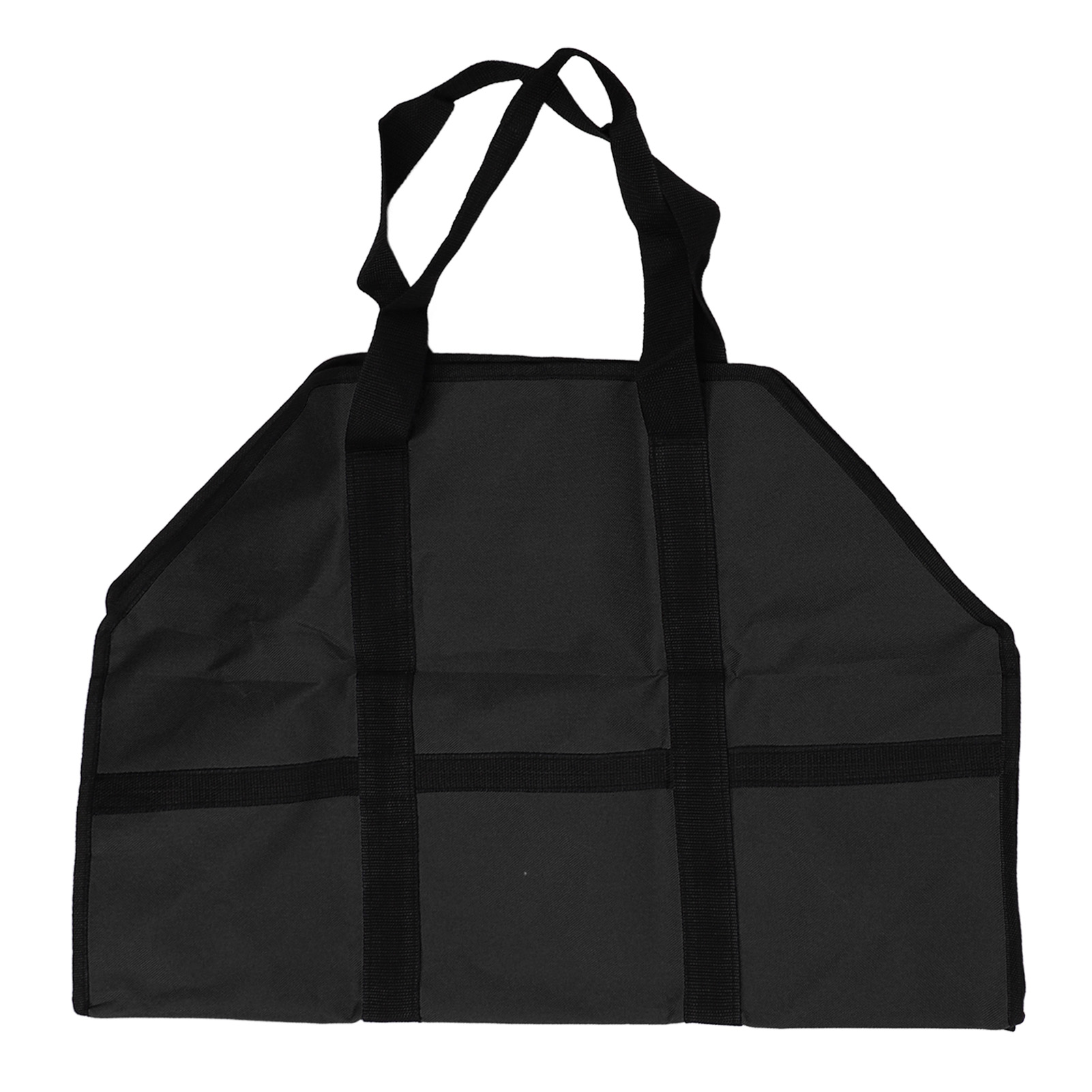 Großer, Robuster, Tragbarer Holztragesack Aus 600d Oxford-gewebe Mit Tragegriffen, Ideal Zum Heizen Zu Hause, Beim Camping Und Grillen.