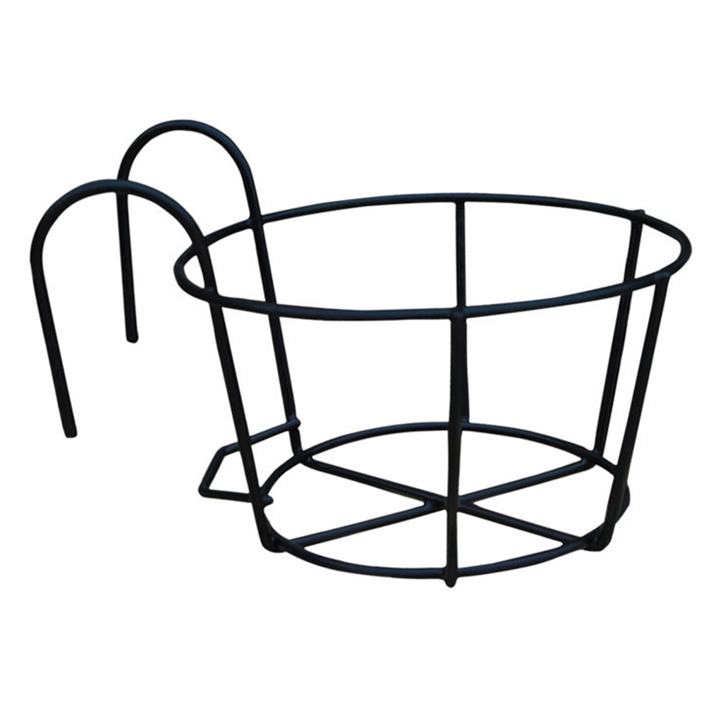 Hängender Blumentopfhalter Für Balkon, Terrasse Oder Garten, Rund
