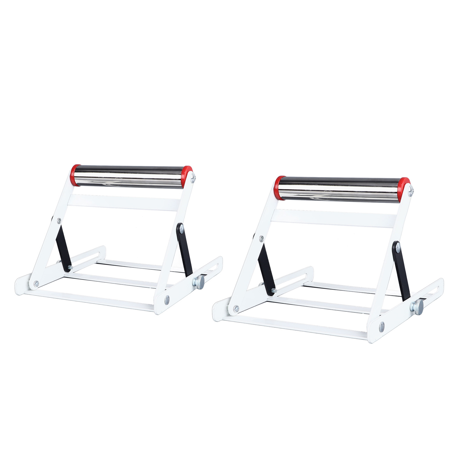 Verstellbarer, Klappbarer Schneidemaschinenständer, Höhenverstellbar Von 55 Bis 135 Mm, Metallständer Für Schneidemaschinen (2er-set)
