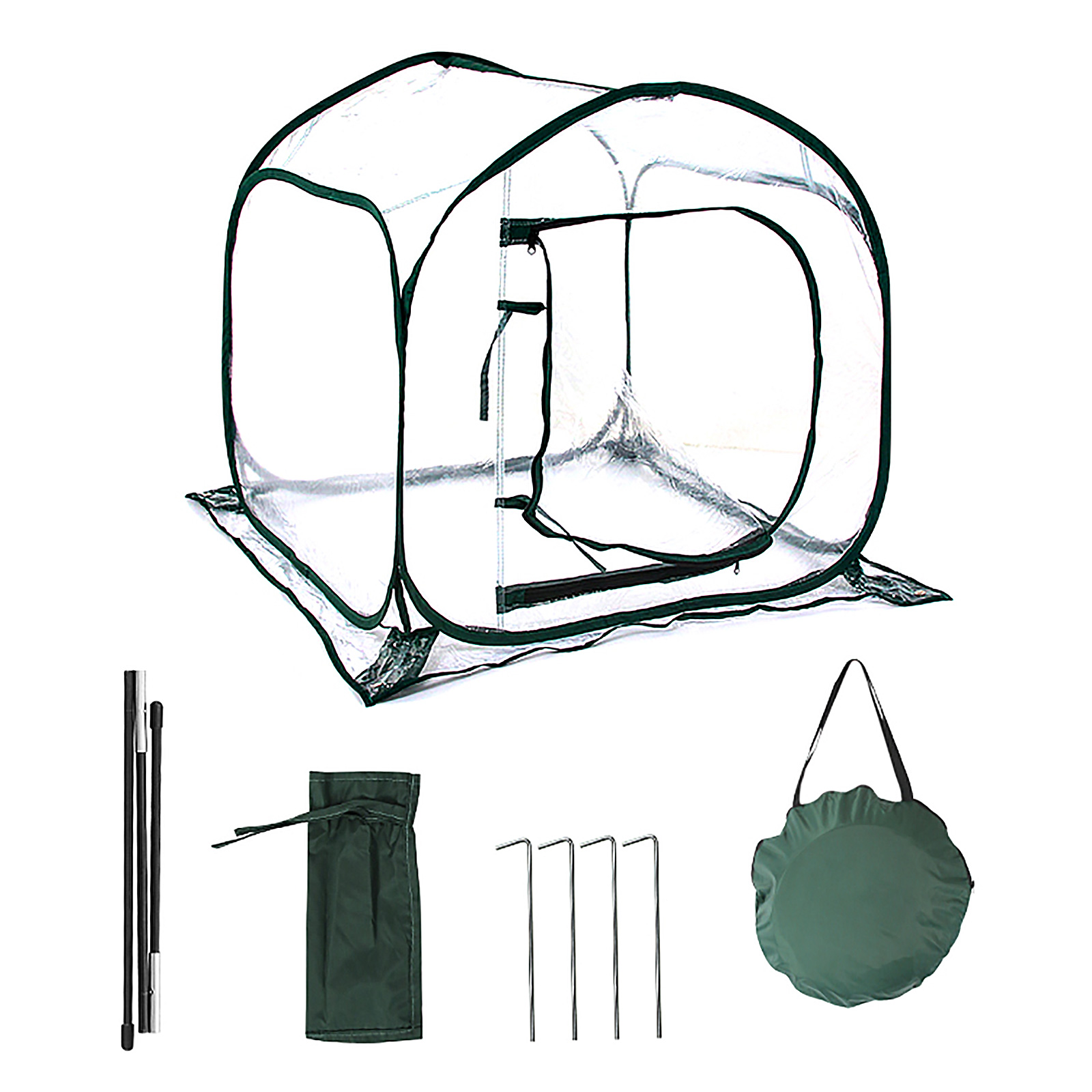 Isolierter, Warmer Raum, Transparenter Garten, Isoliertes Mini-gewächshaus