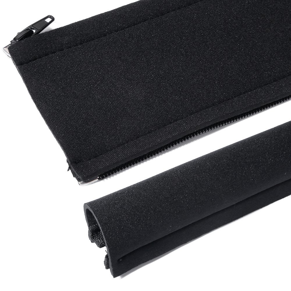 Neopren-kabelkanal Mit Reißverschluss, 100 Cm, Ideal Für Fernseher, Computer Und Kühlschrank.