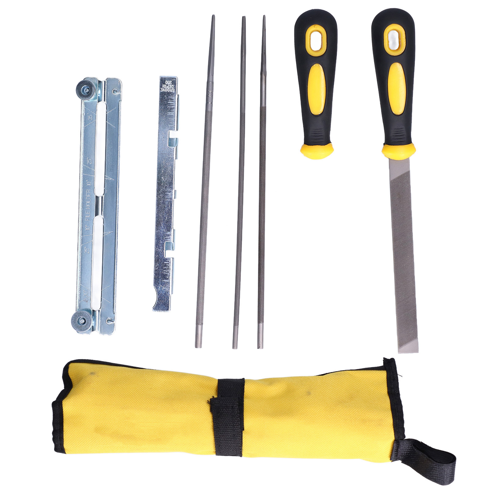 Multifunktionales Werkzeugset Bestehend Aus Schraubendreher, Steckschlüssel, Feile Und Sechskantscheibe, Kompatibel Mit Stihl-kettensägen.