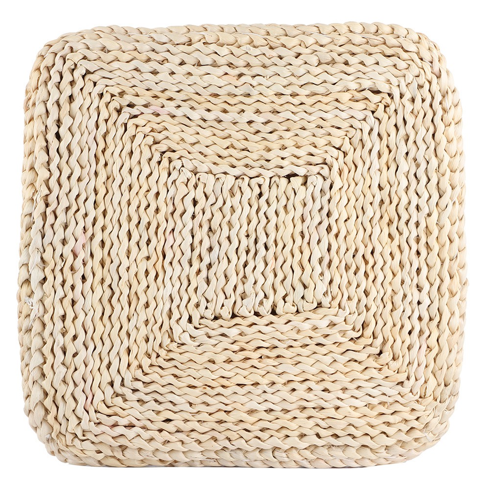 Dickes Quadratisches Stuhlkissen, Pouf, Tatami-sitzkissen Für Balkon Oder Erkerfenster