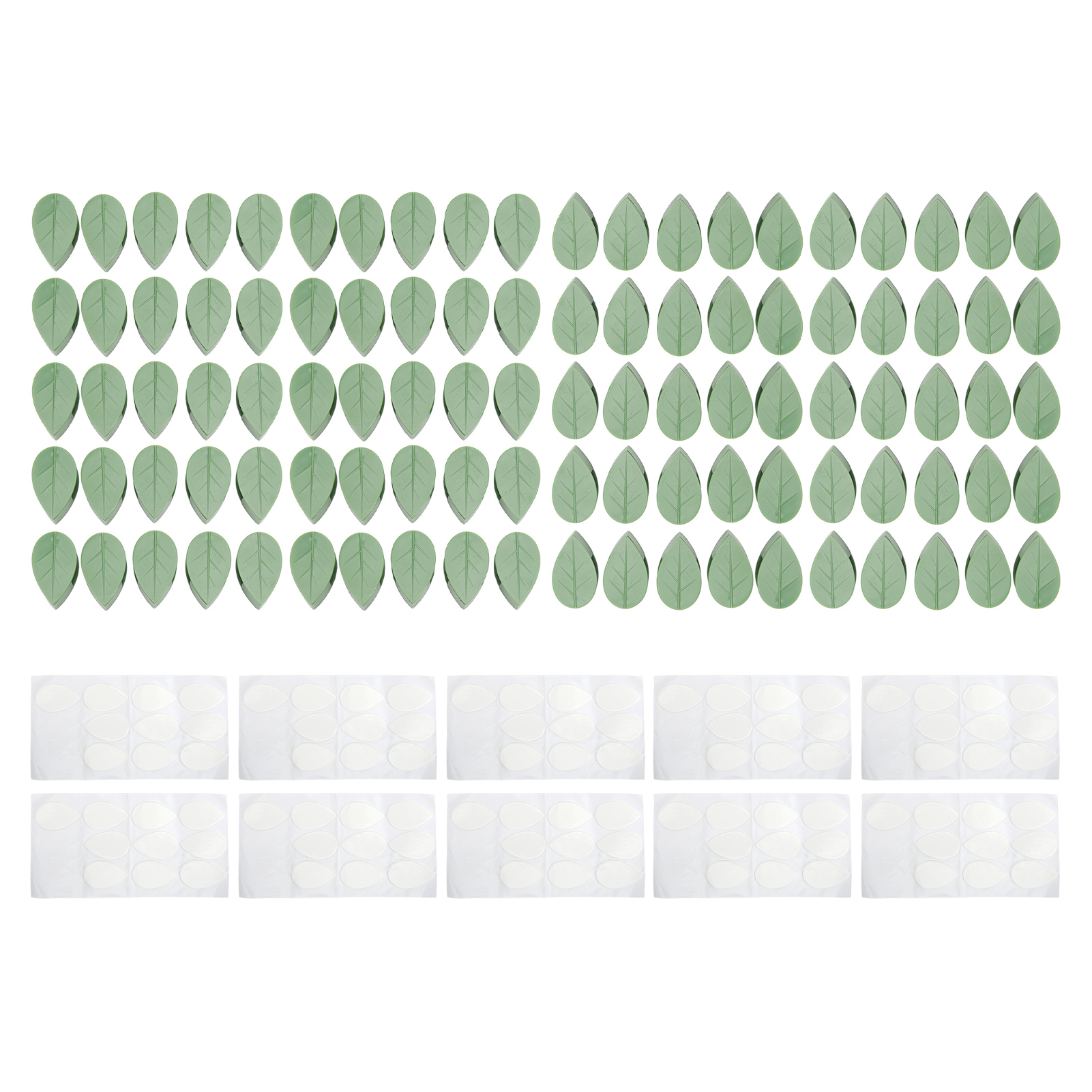 100 Kletterpflanzenclips Für Die Wand, Selbstklebende Haken Für Optimale Haftung.