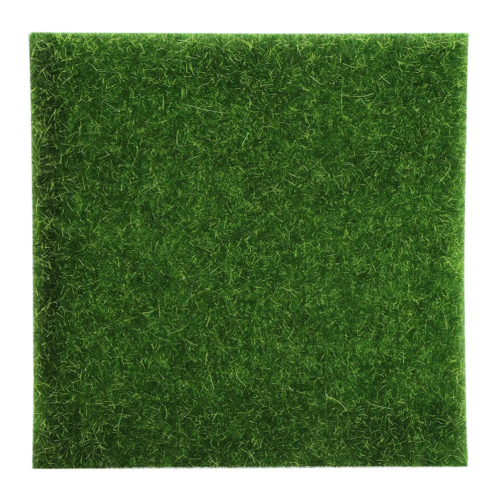 Set Mit 10 Kunstrasenmatten Für Rasen, Garten, Mini-landschaften Und Innendekoration