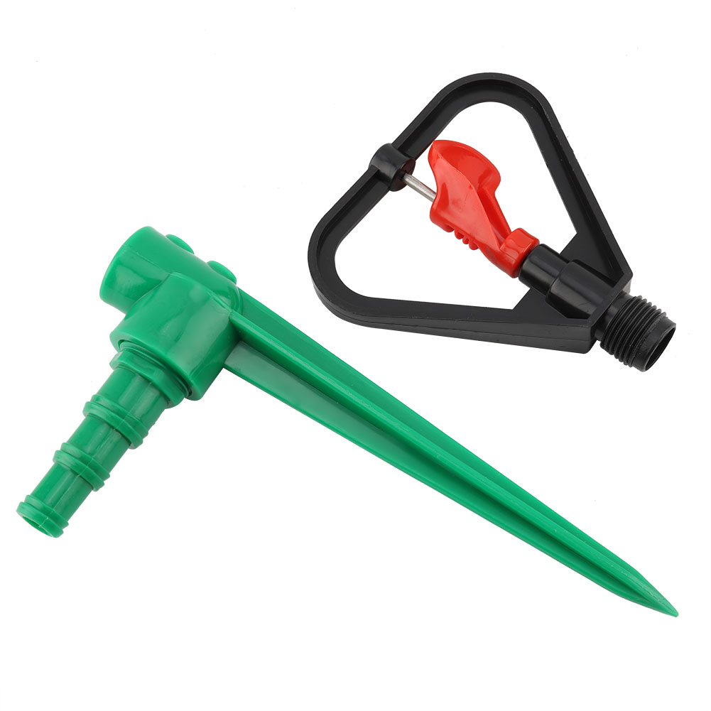 1,27 Cm (1/2 Zoll) Großer Kunststoff-gartensprenger Mit 360°-wasserstrahl Und Erdspieß