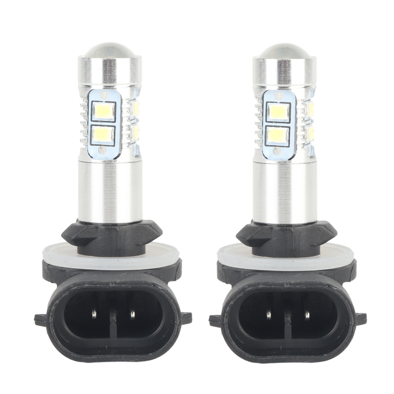 Set Mit 2 Hochleistungs-led-nebelscheinwerfer-/tagfahrlichtlampen (12/24 V, 50 W) Für Hyundai Accent