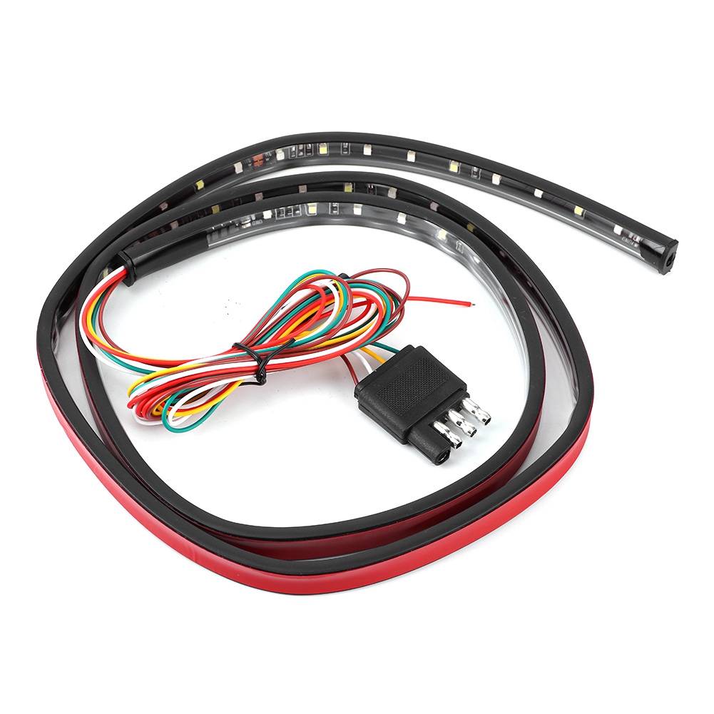 49-zoll Ip65 Led-lichtleiste Für Heckklappen Von Pickups, Lkws Und Anhängern, Mit Bremslichtern, Blinkern Und Zweifarbigen Tagfahrlichtern.