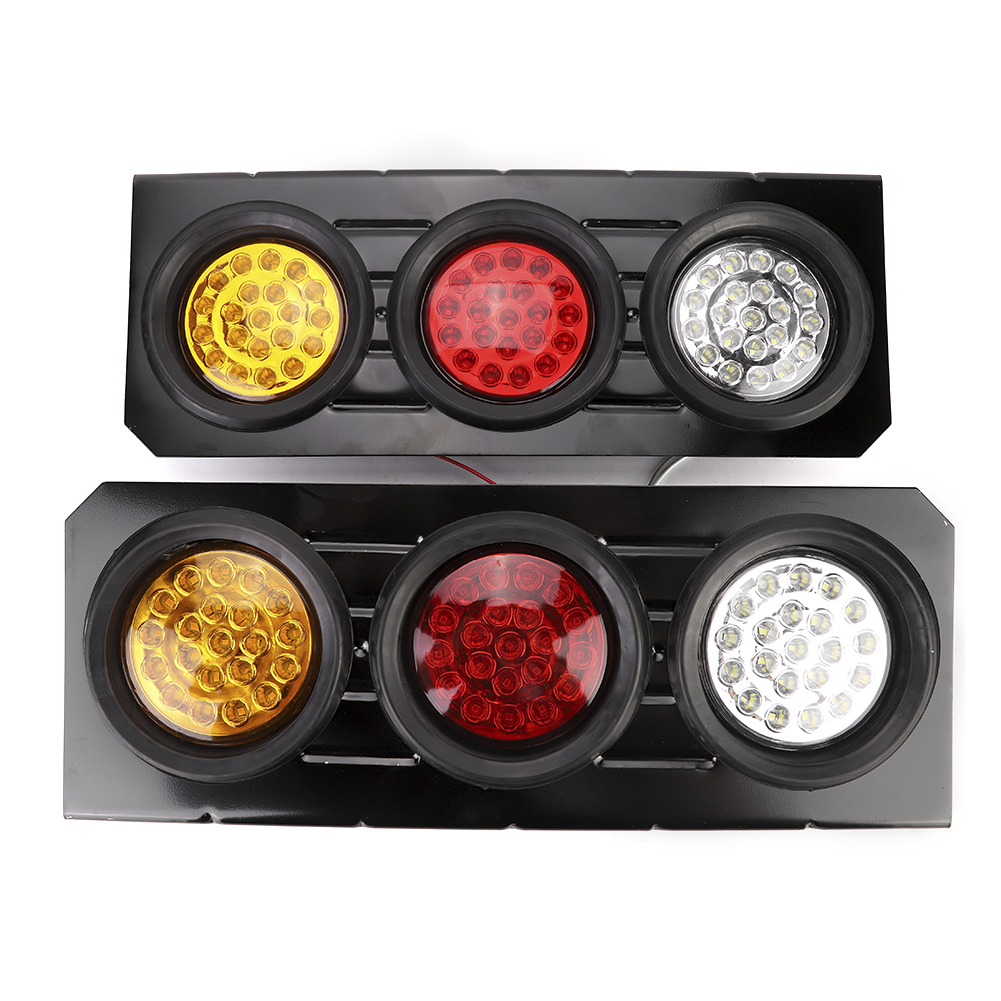 Set Mit 2 Wasserdichten 63-led-rückleuchten Für Anhänger, Lkw Oder Wohnwagen