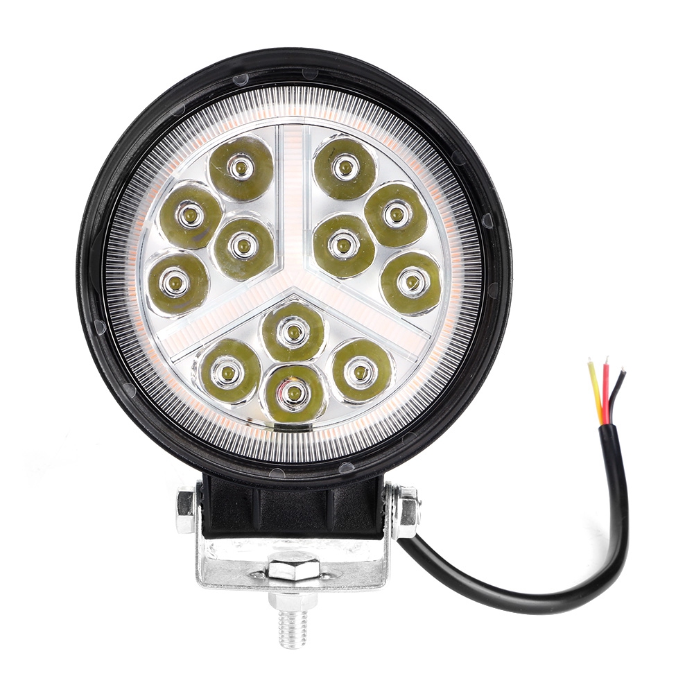 Runde, Wasserdichte Led-arbeitsleuchte (4,5 Zoll) Für Atv, Utv, Lkw Und Offroad-motorrad