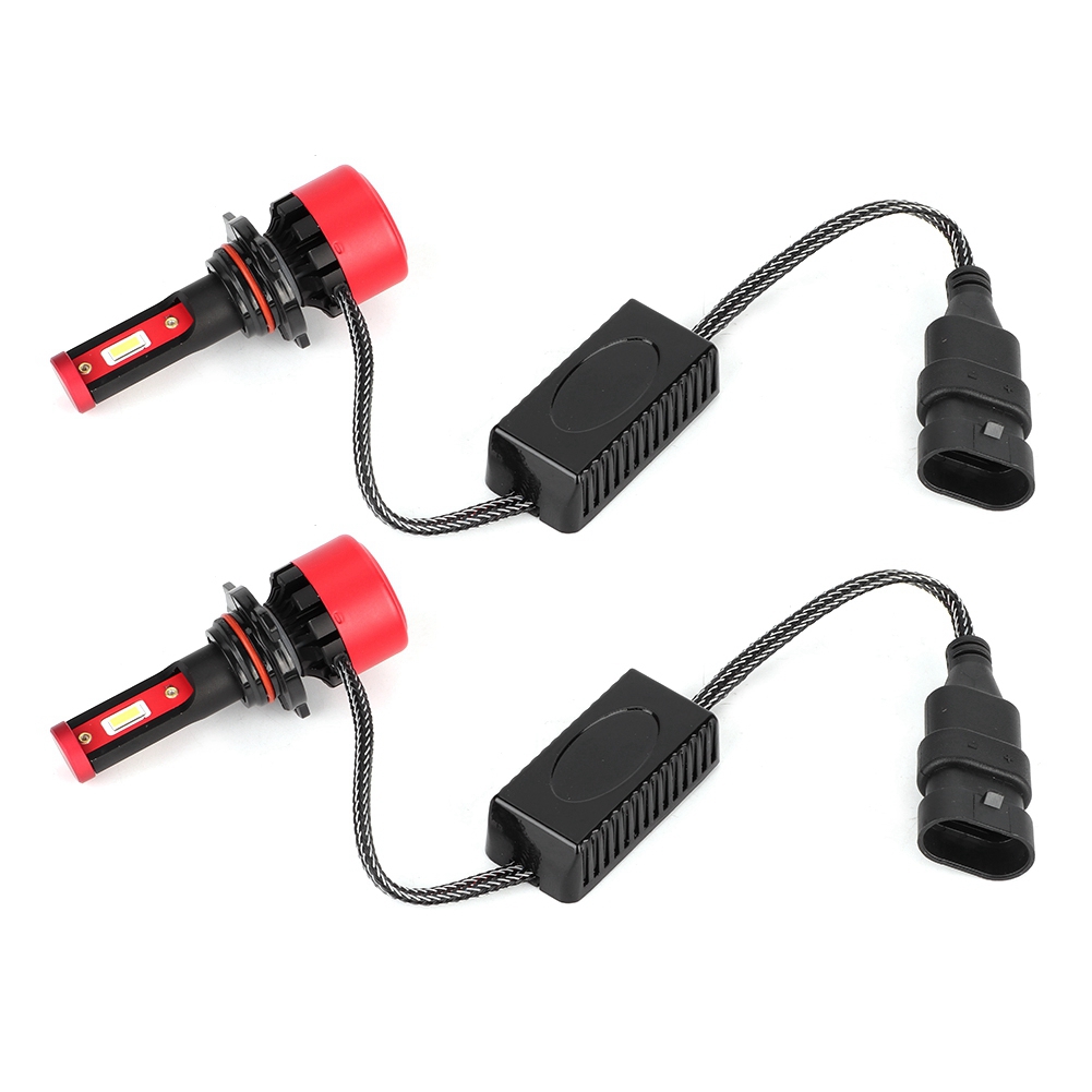 9012 96w 6000k Hellweiße Led-lampen Mit Dekodierung Für Autoscheinwerfer L8h