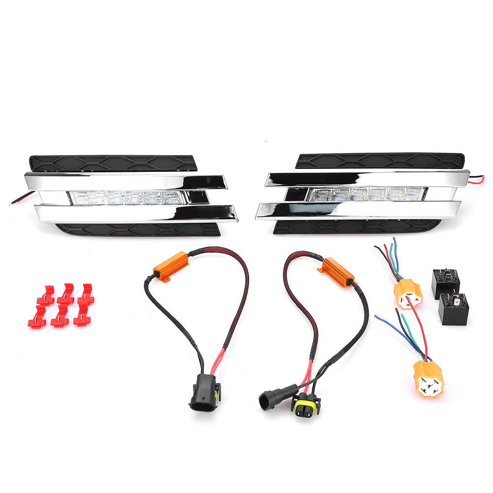 Led-tagfahrlicht 5000-8000k Kompatibel Mit Mercedes-benz Gl450 X164 2006-2009