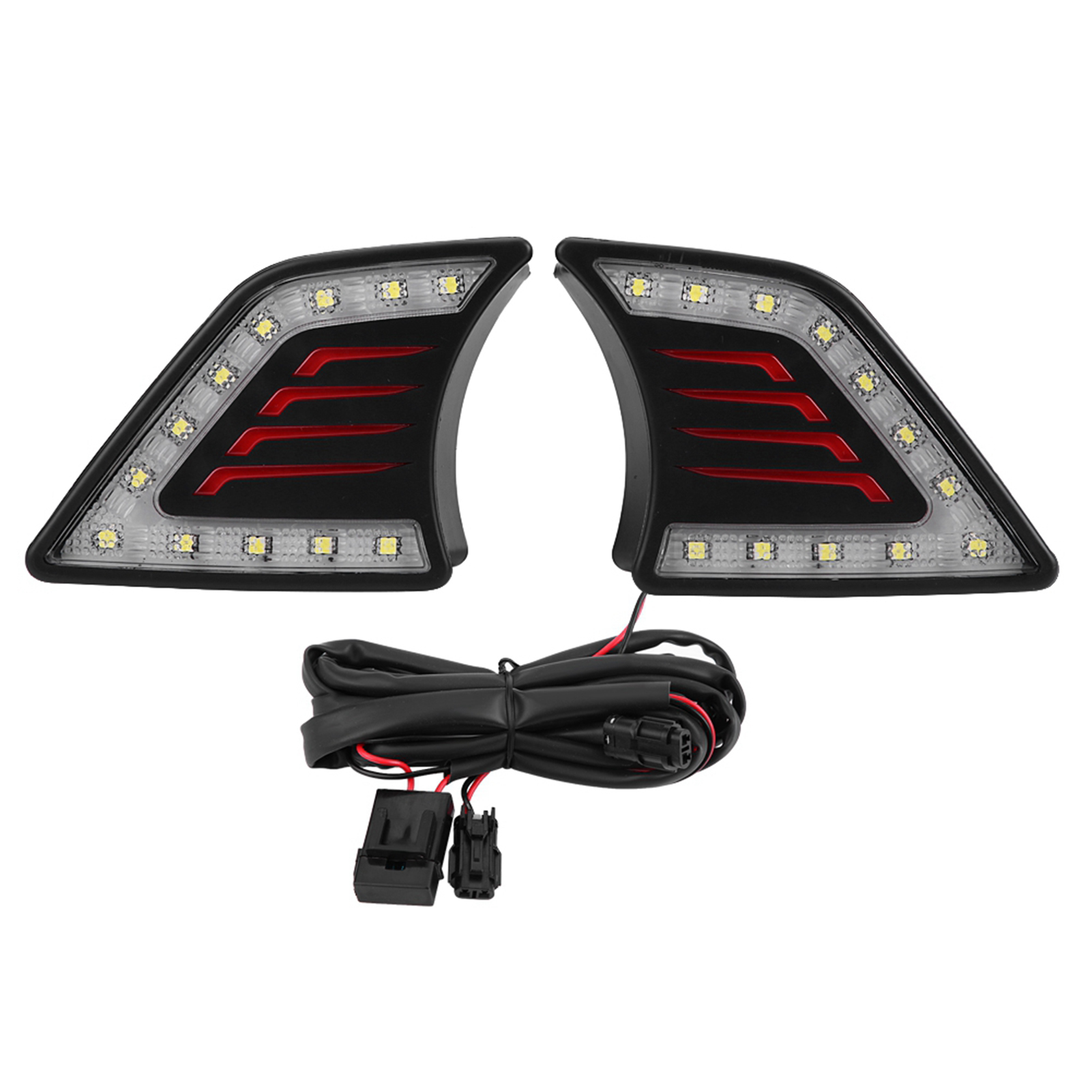 Paar Led-tagfahrlichter Für Hilux Vigo 12-14