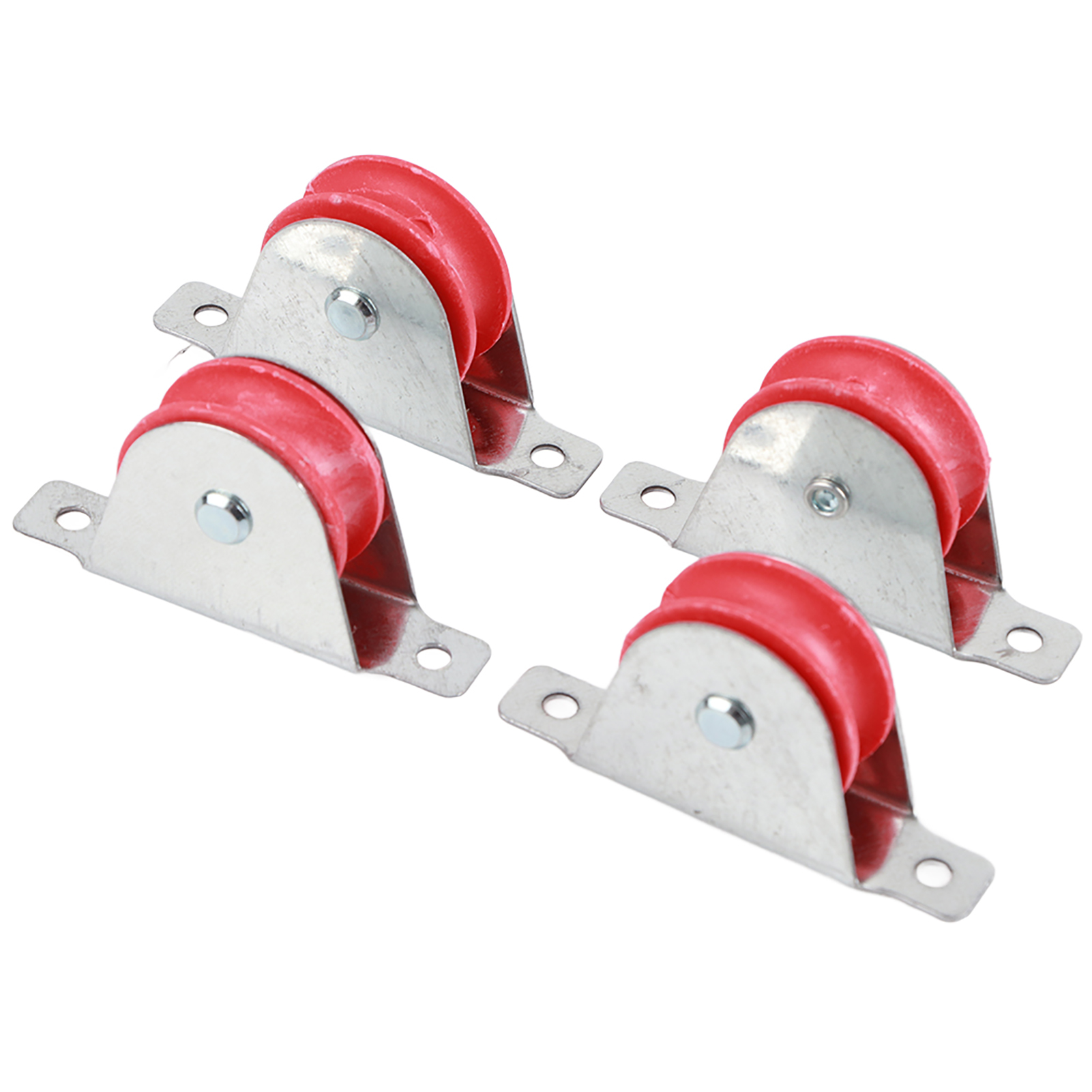 Satz Mit 4 Universalrollen, 4 Cm Durchmesser, Für Leitern, Ersatzteile Und Zubehör.