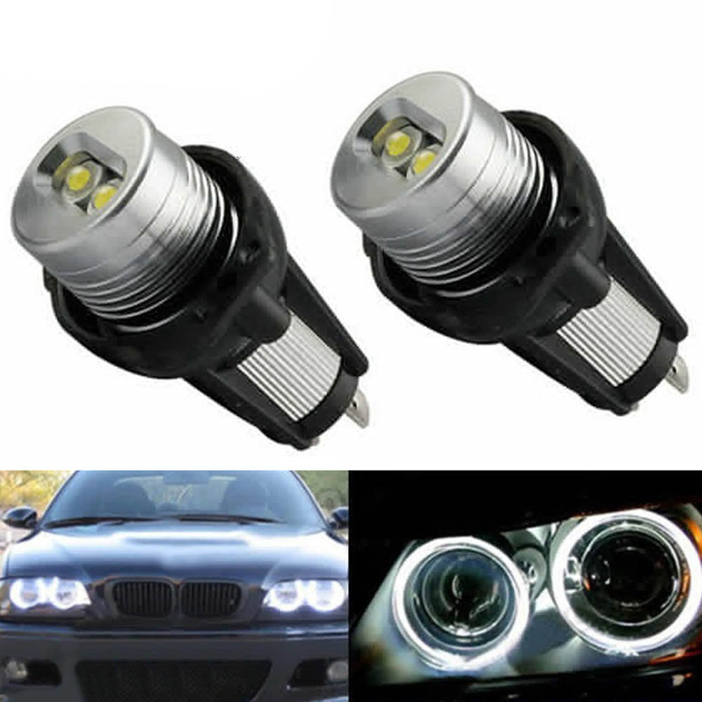 Hochleistungs-led-beleuchtung Mit 20 W Und Angel Eyes Für Bmw 3er E90/e91 (blaues Oder Rotes Licht)