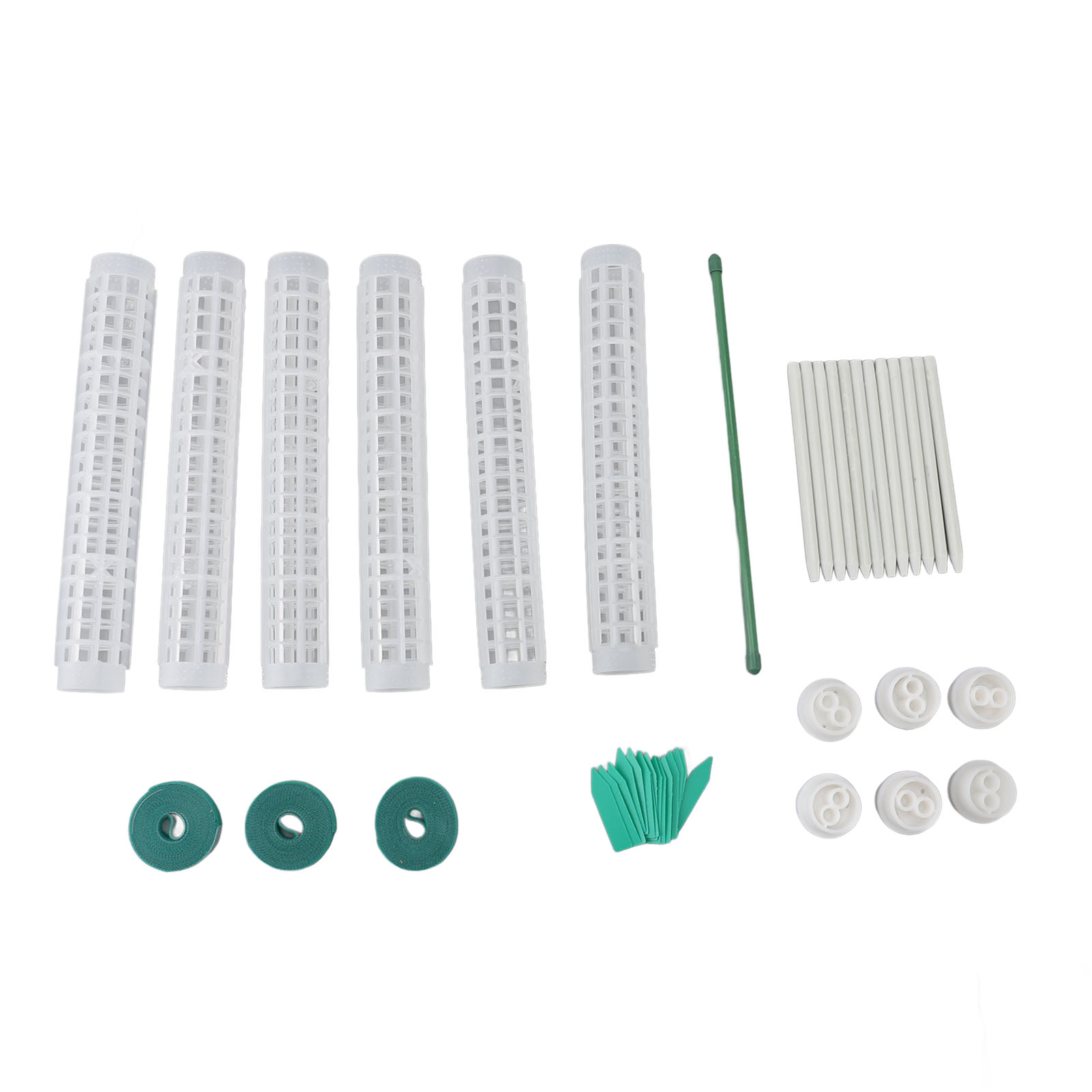 Set Mit 6 Stapelbaren Kletterstützen Aus Kunststoff Für Monstera-pflanzen, 25 Cm (10 Zoll), Für Topfpflanzen Im Innen- Und Außenbereich.