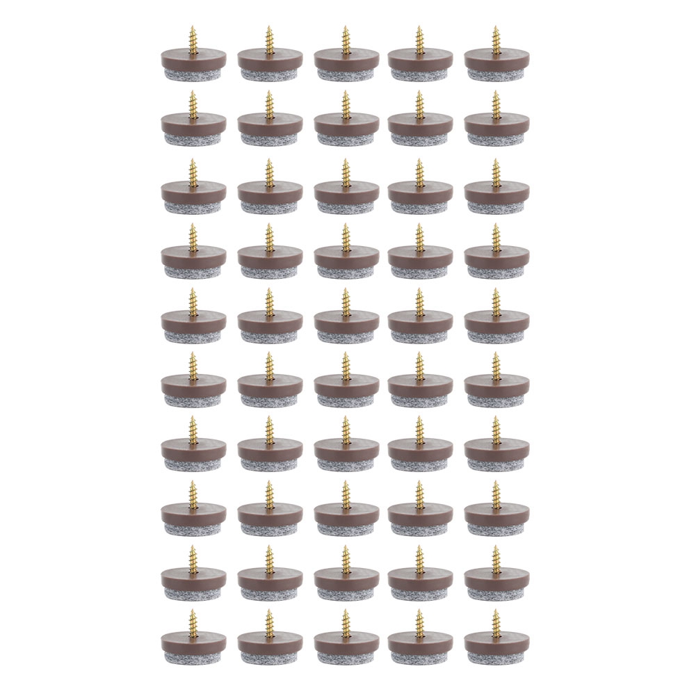 50 Stück Rutschfeste Filzgleiter Für Möbelbeine, Schränke, Tische, Sofas Und Stühle (28 Mm)
