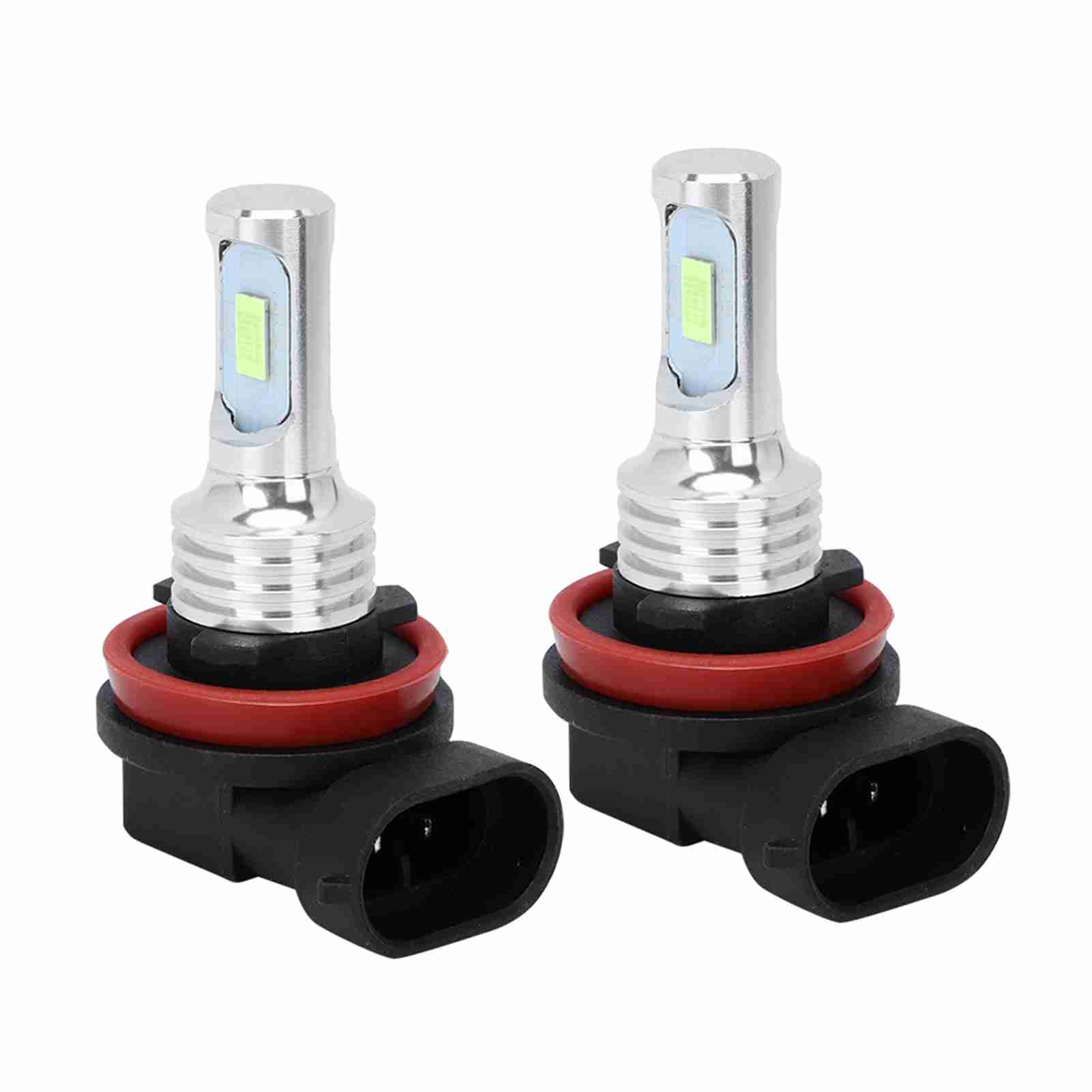 2er-pack H8/h11 80w 8000k Led-lampen Für Nebelscheinwerfer, Gletscherblau, 12-24v Universal